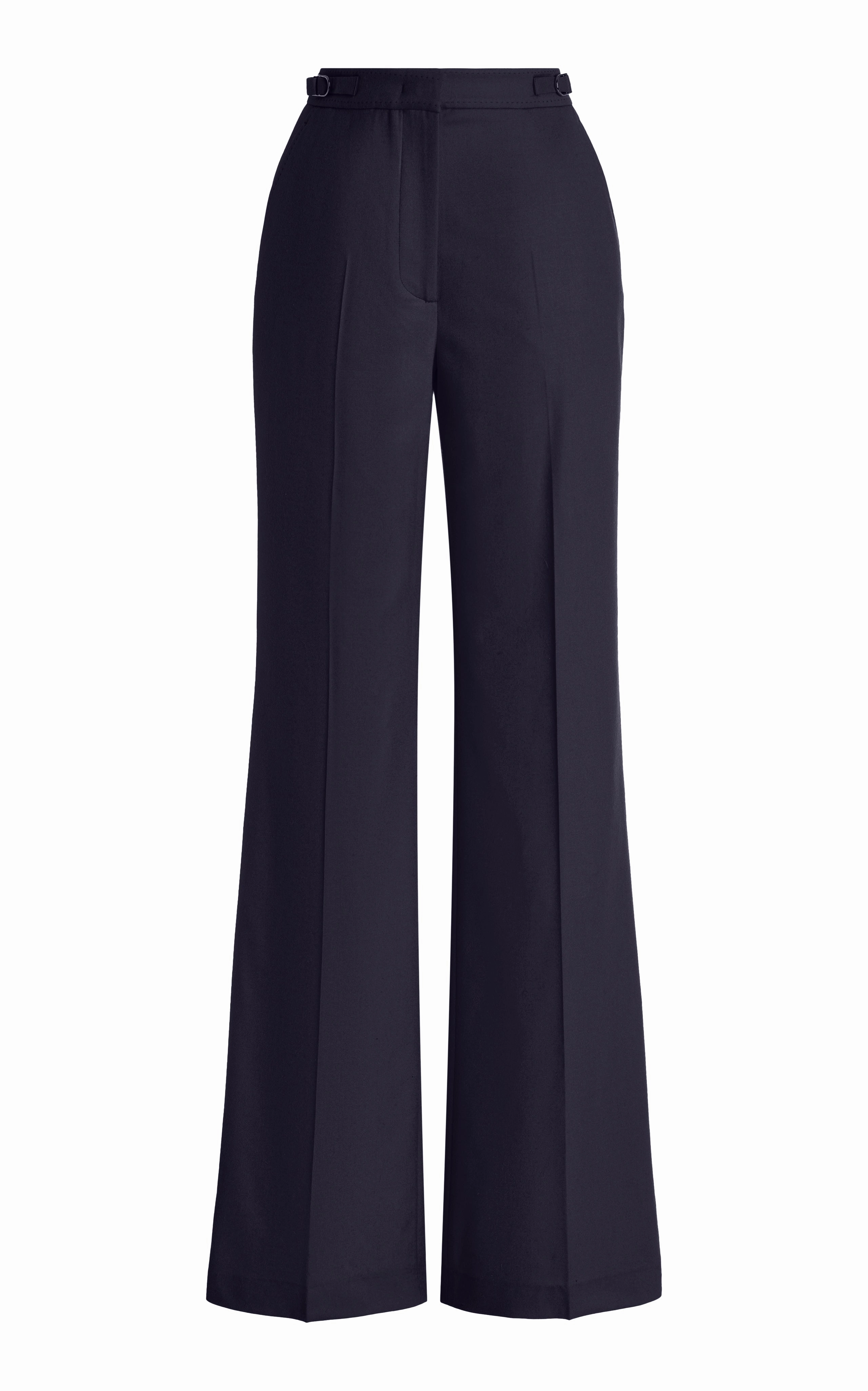 Vesta Pant in Dark Navy Sportswear Wool Comfortable Office Wear