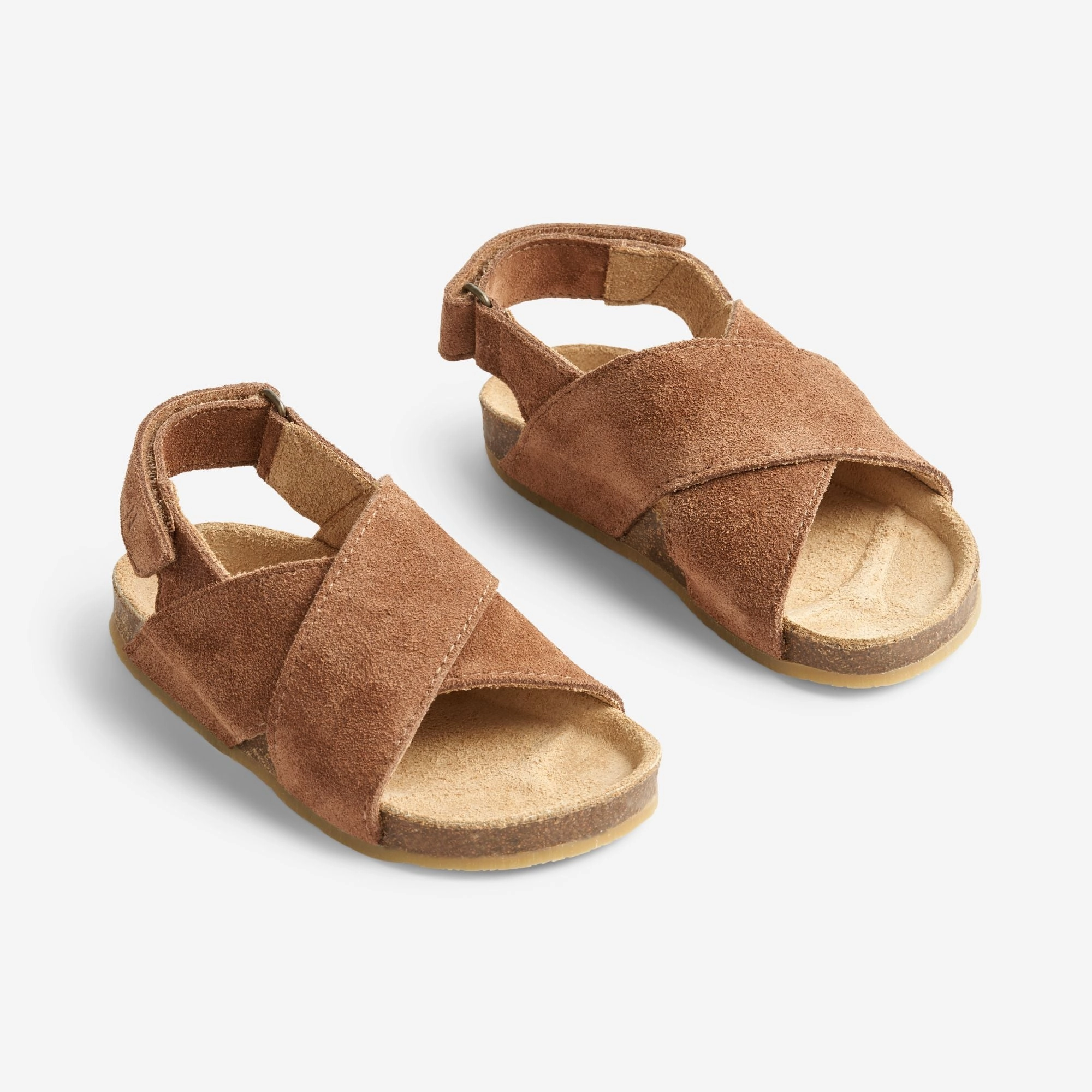 Anti Slip Tread Wan Sandal - cognac