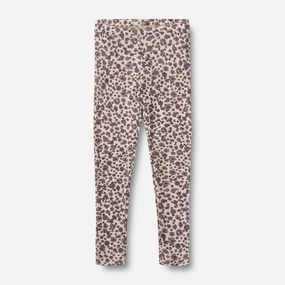 Off Duty Look Wool Leggings Agi - autumn flowers