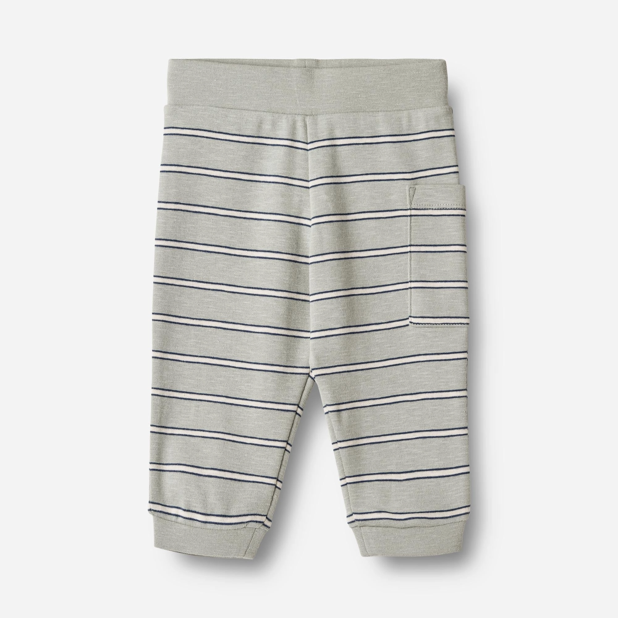 Jersey Pants Pete - sea mist stripe Seasonless wear EasyCareFabric