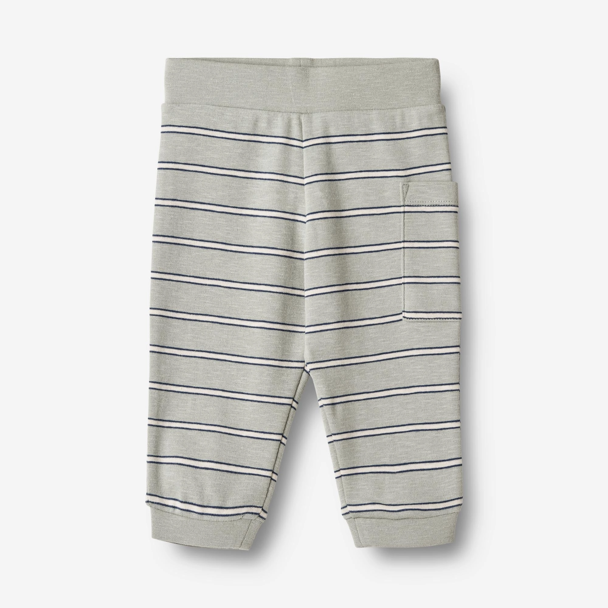 Day To Night TaperedLeg Jersey Pants Pete - sea mist stripe