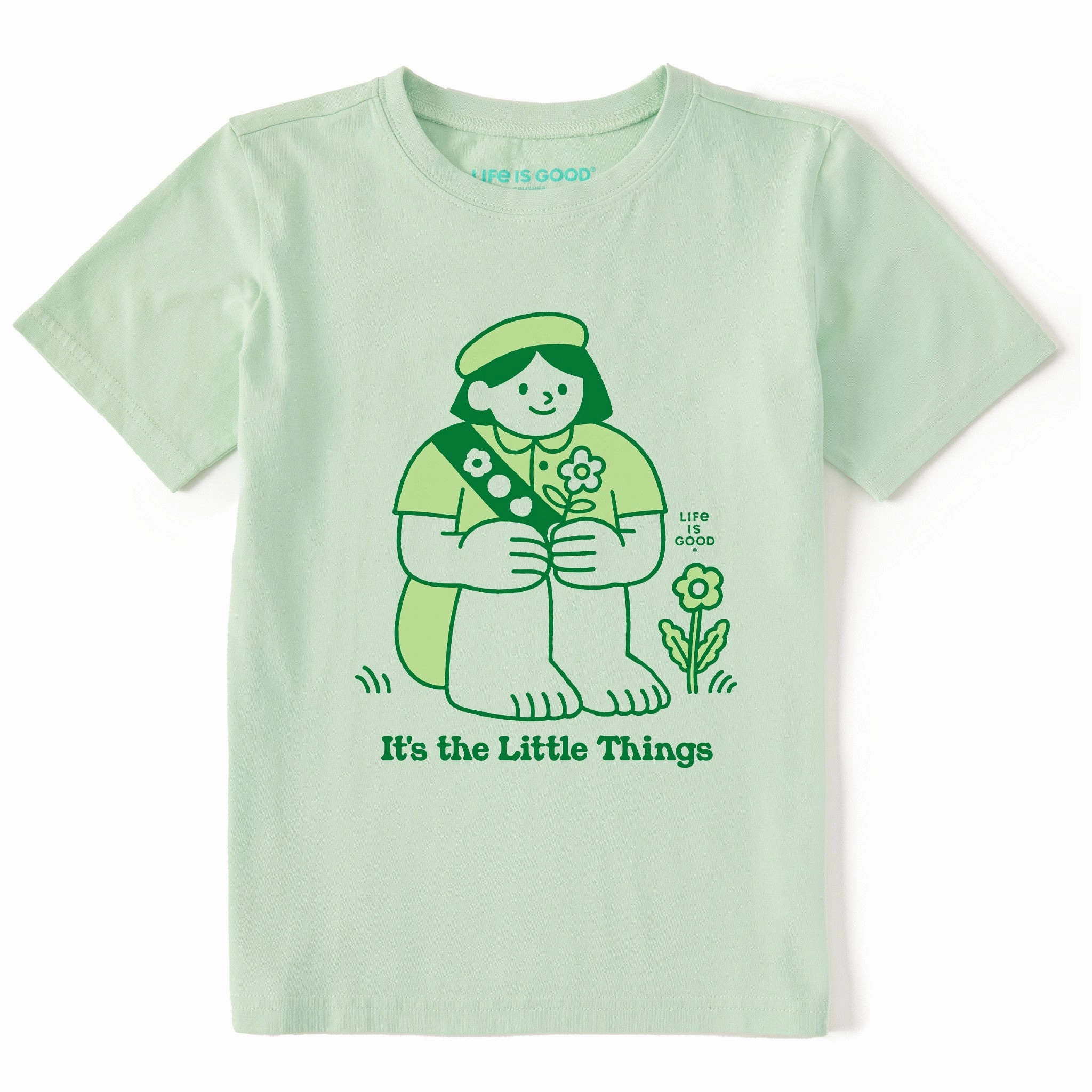 skinny but not tight Urban Fit Kids It's the Little Things Scout Short Sleeve Crusher Tee