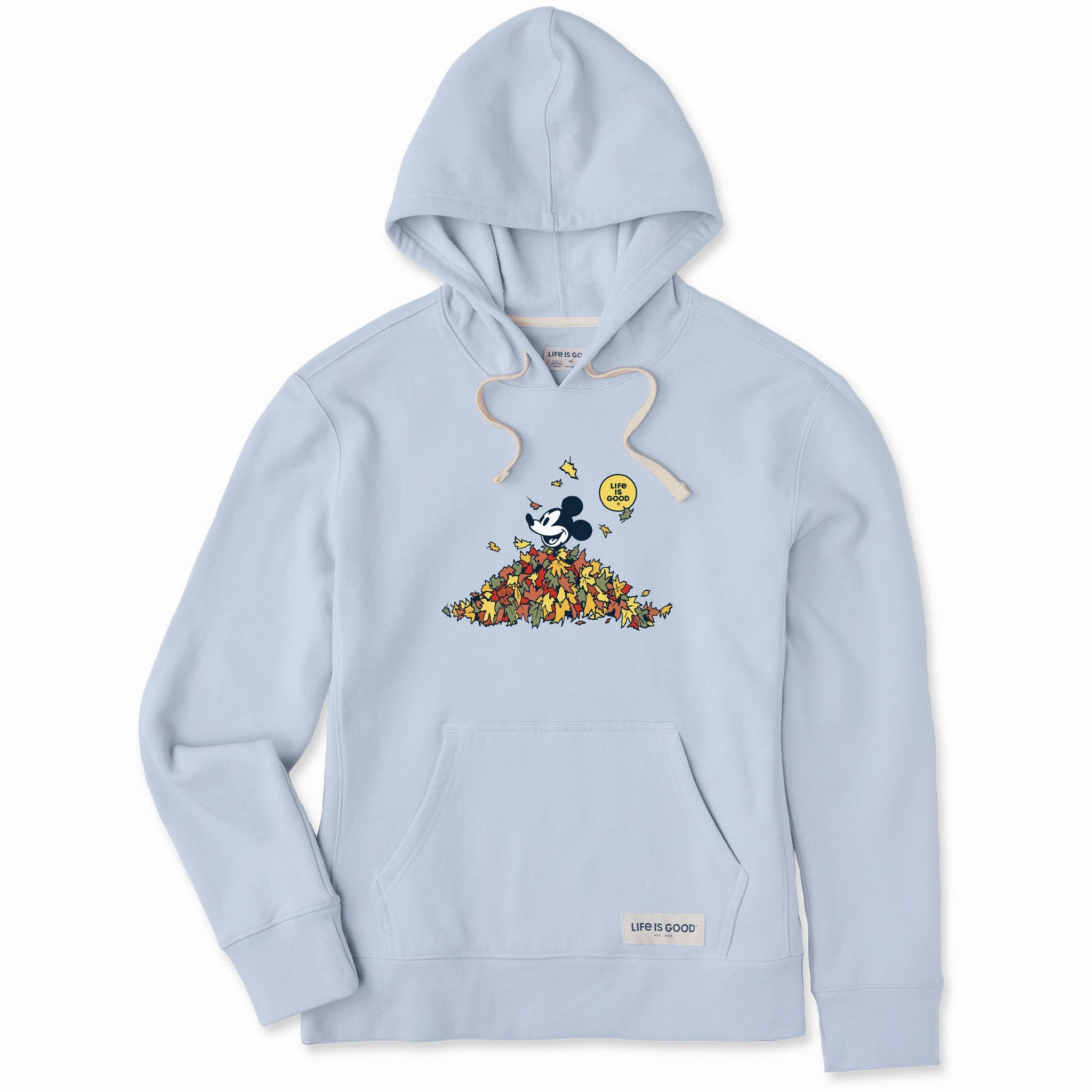 Women's Fall Leaves Willie Simply True Fleece Hoodie Cozy Wear Fit Non Toxic Materials