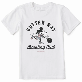 Cozy Stretch SlimFit Kids Gutter Rat Bowling Club Short Sleeve Crusher Tee