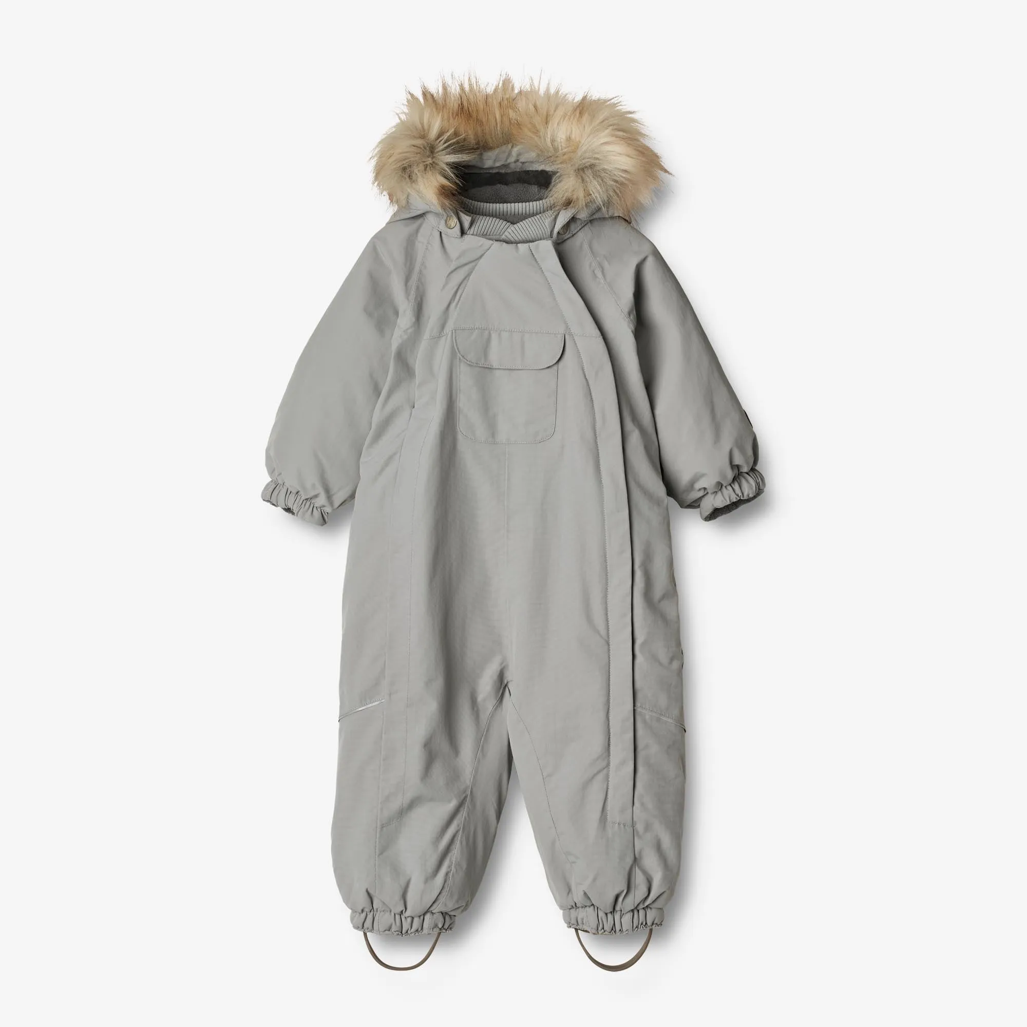 Daily Commute Wear Anti Pilling Finish Snowsuit Nickie Tech | Baby - rainy blue