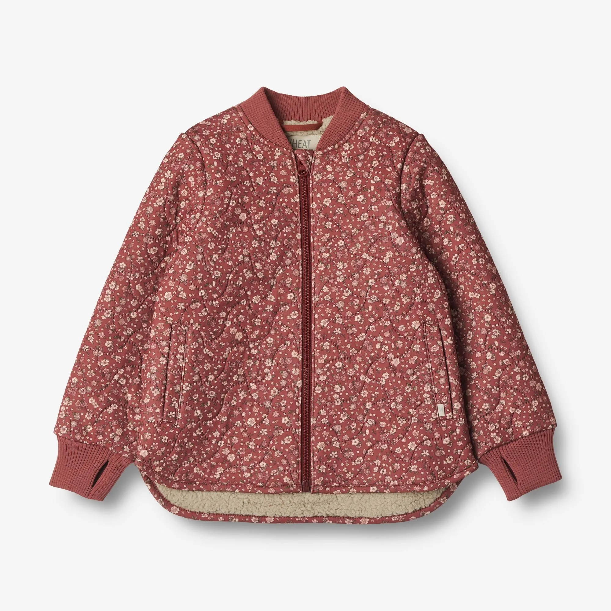 Thermo Jacket Benni - red flowers All Seasons