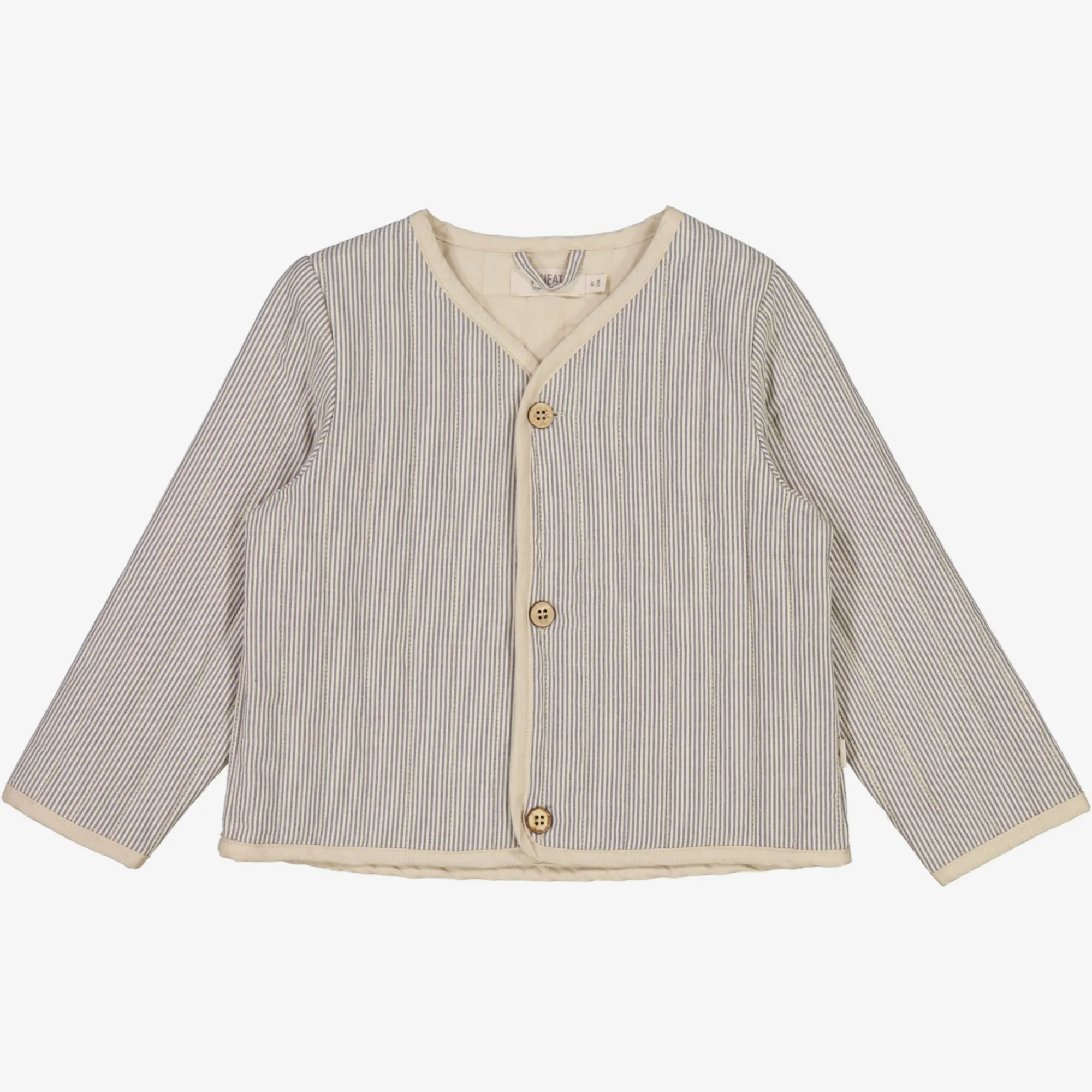 Quilt Jacket Saxo - classic blue stripe Oversized Fit Casual Street