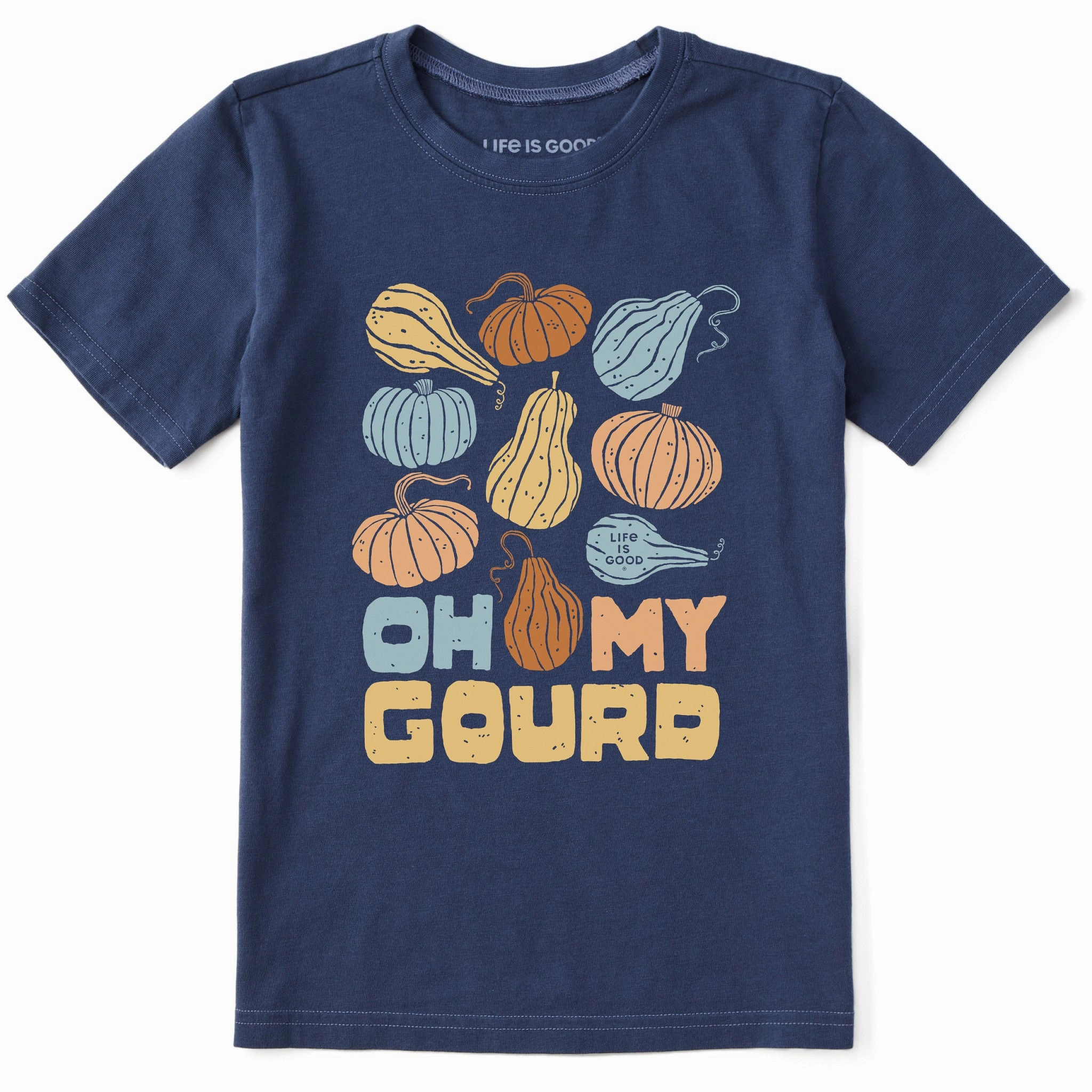 Kids Oh My Gourd Medley Short Sleeve Crusher Tee Perfect Layer Wear