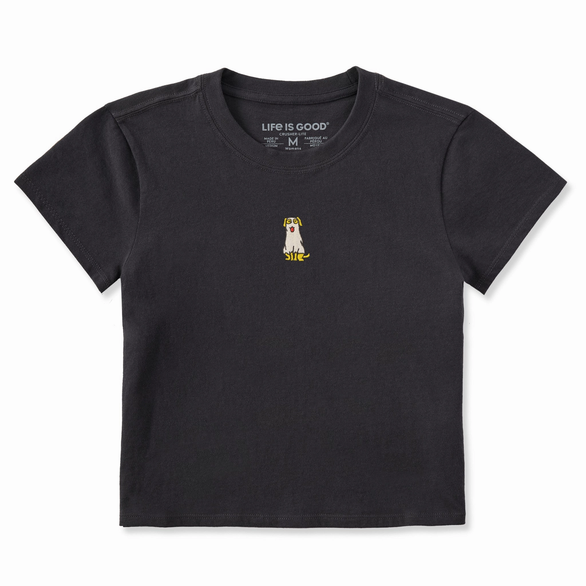 Women's Silly Ghost Pup Crusher-LITE Shrunken Tee Moisture Wicking Technology