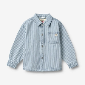 Urban Comfort BBQ Party Wheat x Pernille Teisb?k | Shirt L/S Pappo - ink stripe