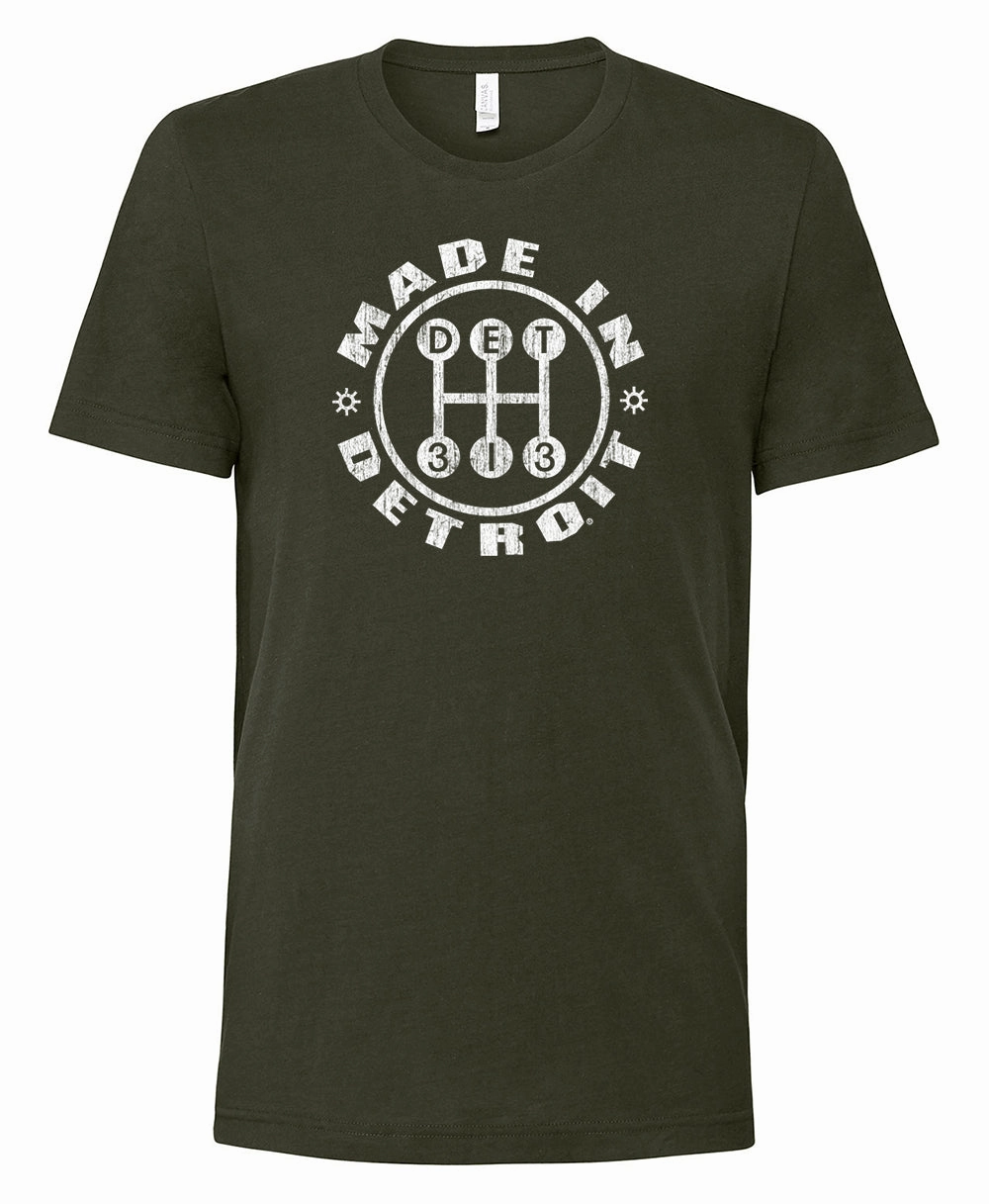 White 5-Speed 313 Shifter Shirts Formal Elegance