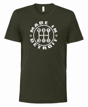 graduation Slim Style White 5-Speed 313 Shifter Shirts