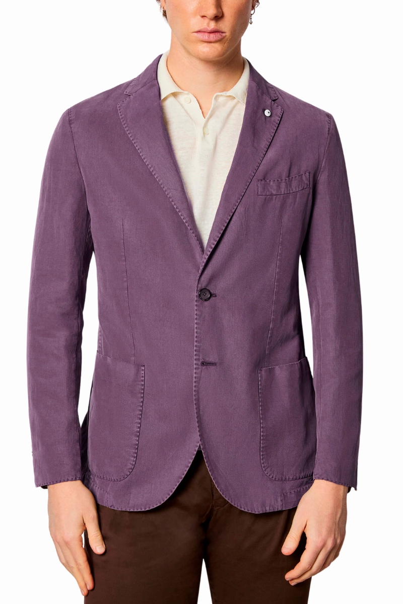 Wine Jack Jacket Stylish Office Look Versatile Comfort