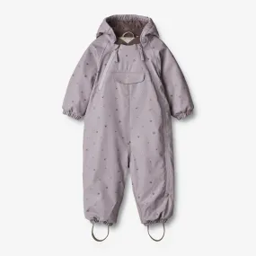 Wintersuit Evig | Baby - lavender flowers Warm Lining