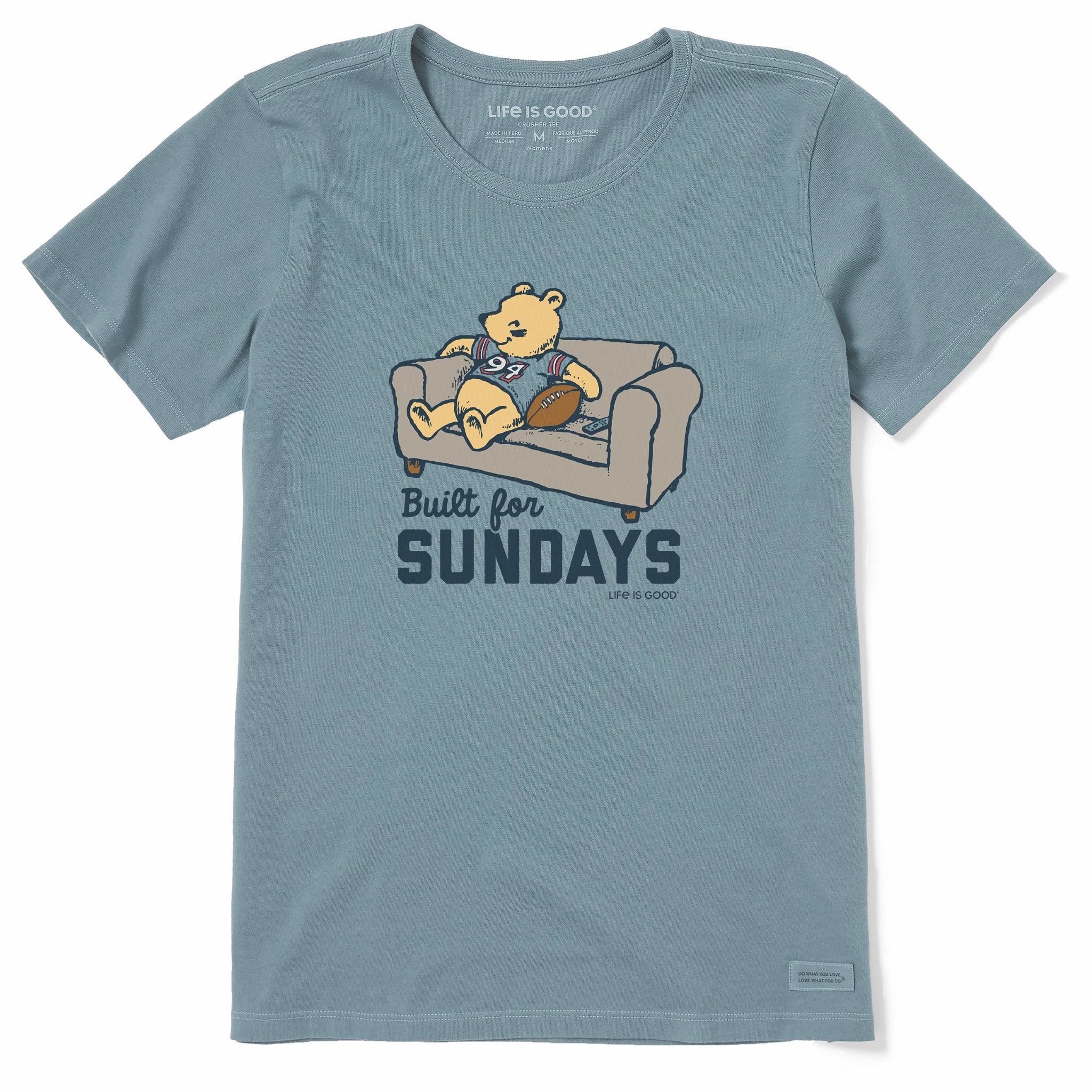 Women's Built for Sundays Short Sleeve Crusher Tee Flexible Weave