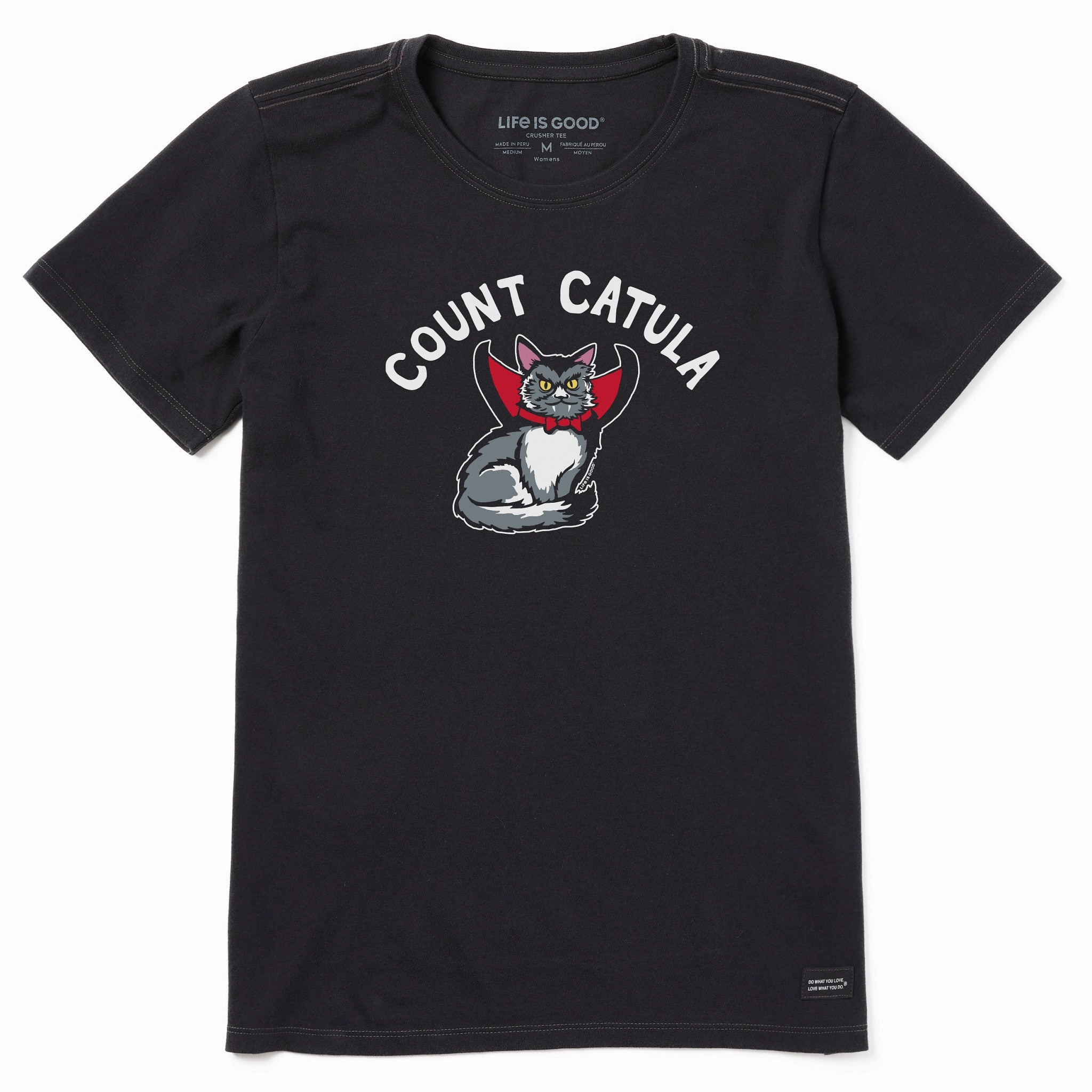 Sleek Design Women's Count Catula Short Sleeve Crusher-LITE Tee