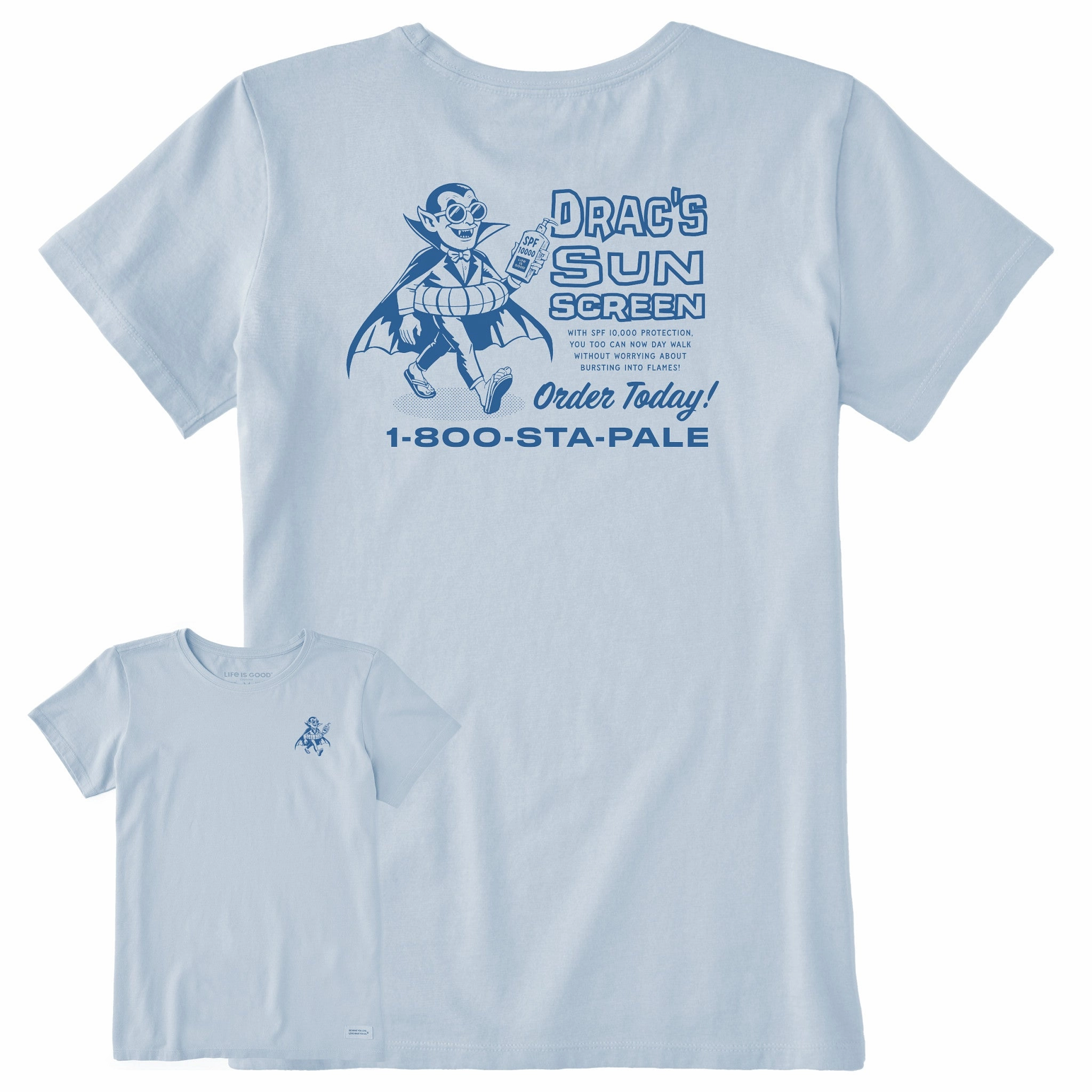 certified Women's Drac's Sun Screen Short Sleeve Crusher Tee