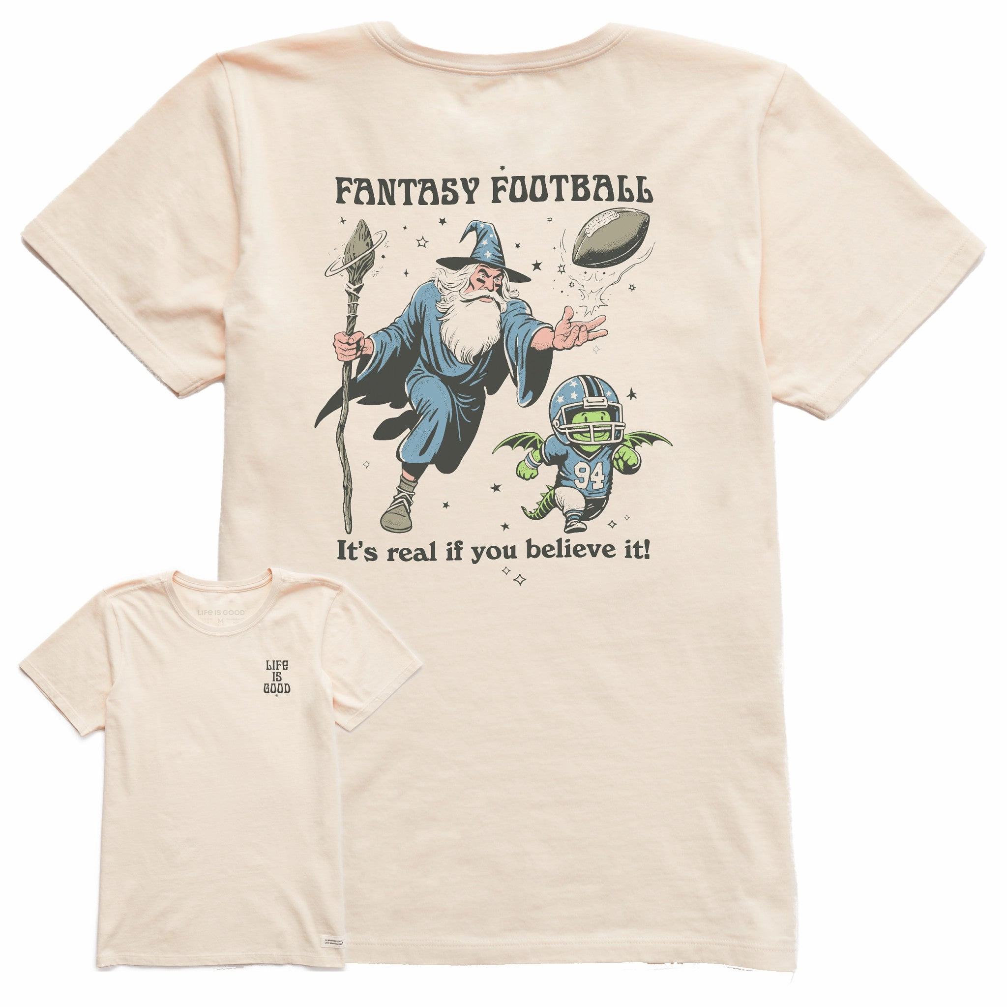 Smart Fit Women's Fantasy Football Short Sleeve Crusher Tee