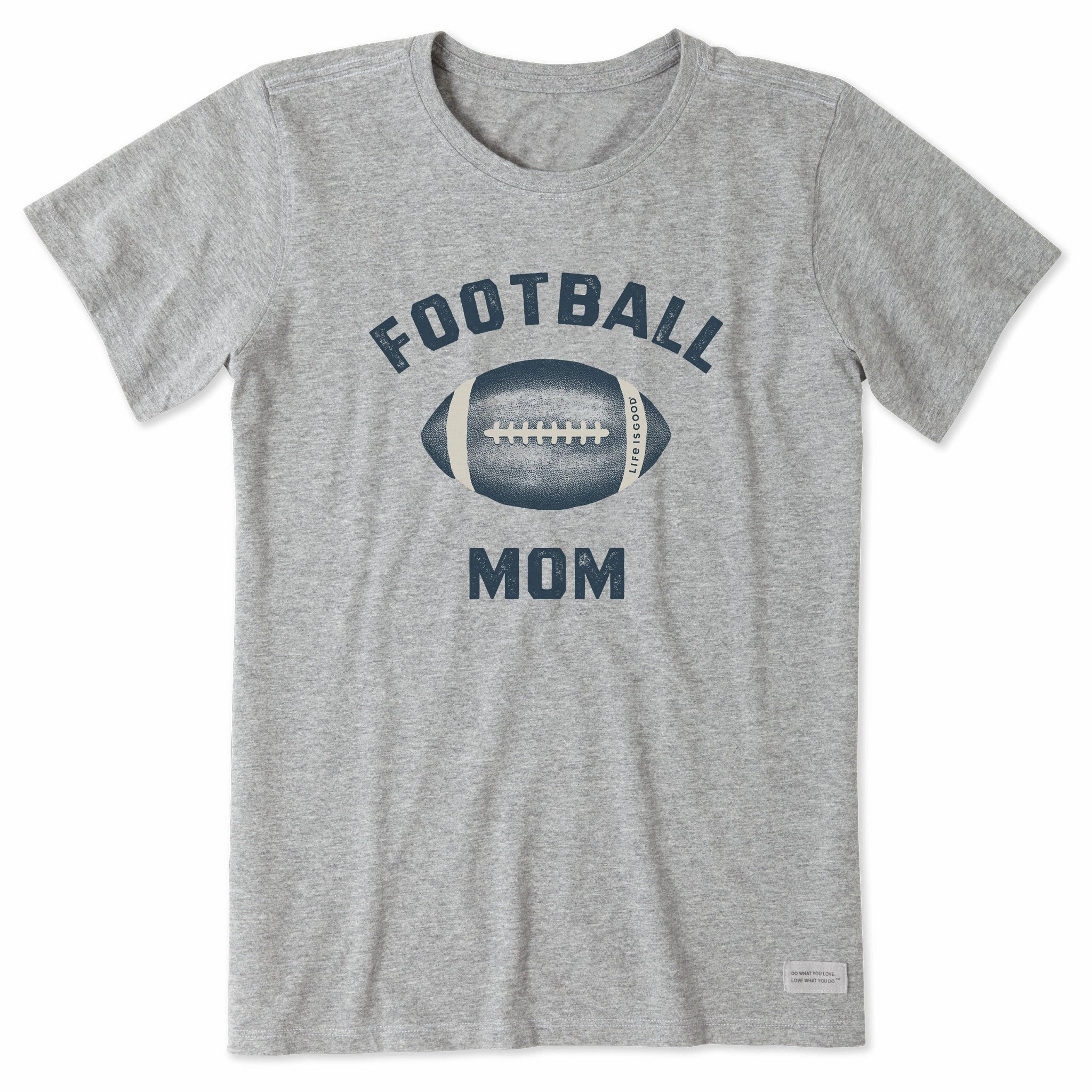 Perfect Comfort Casual Wearable Women's Football Lovin' Mom Short Sleeve Tee