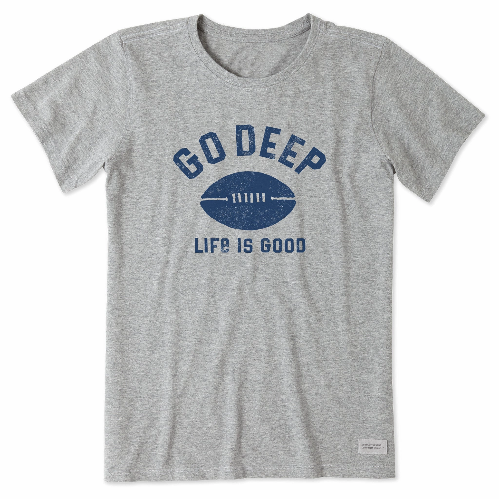 Informal charm Women's Go Deep Short Sleeve Tee