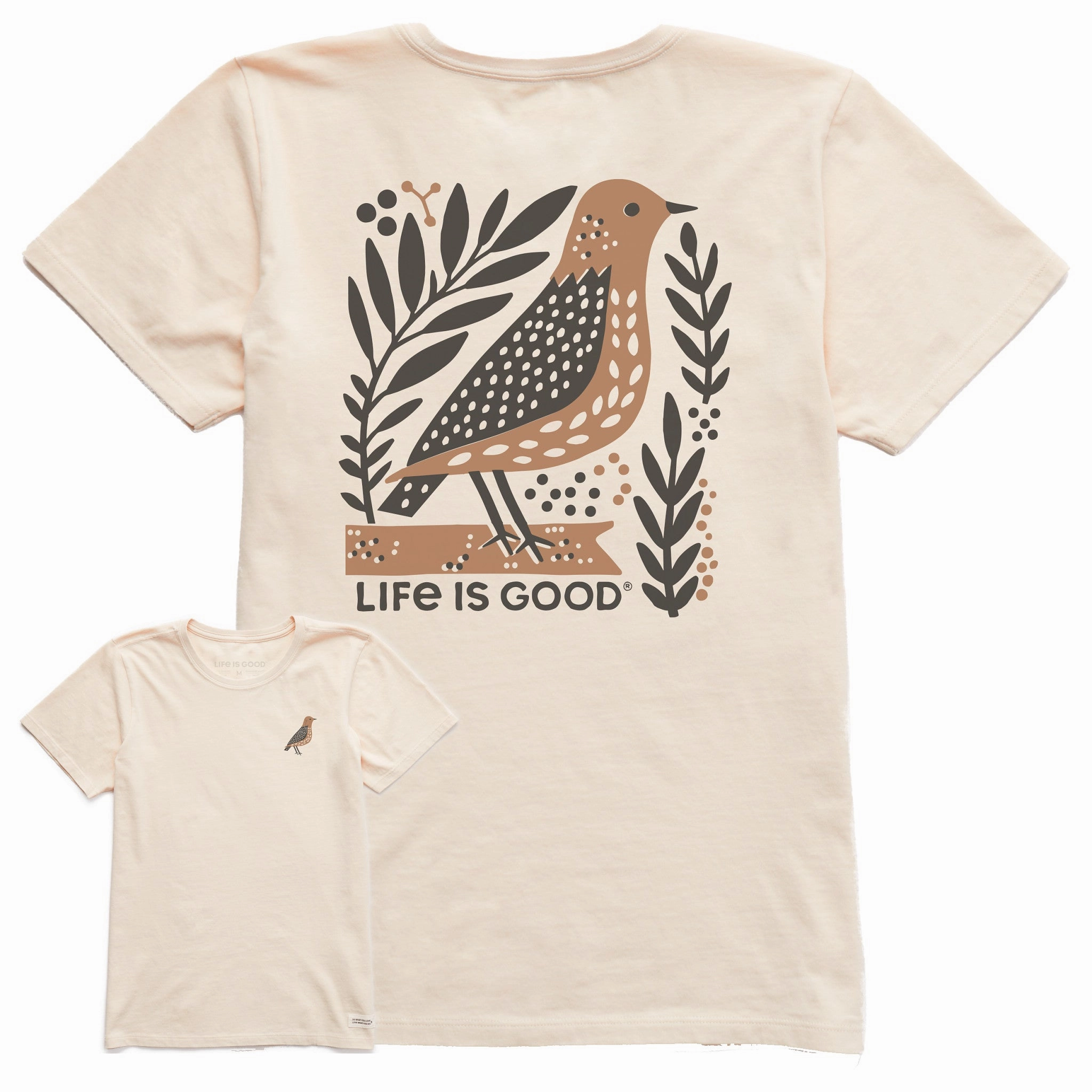 baby shower Quick-Drying Shirt Women's Harvest Bird Short Sleeve Crusher Tee