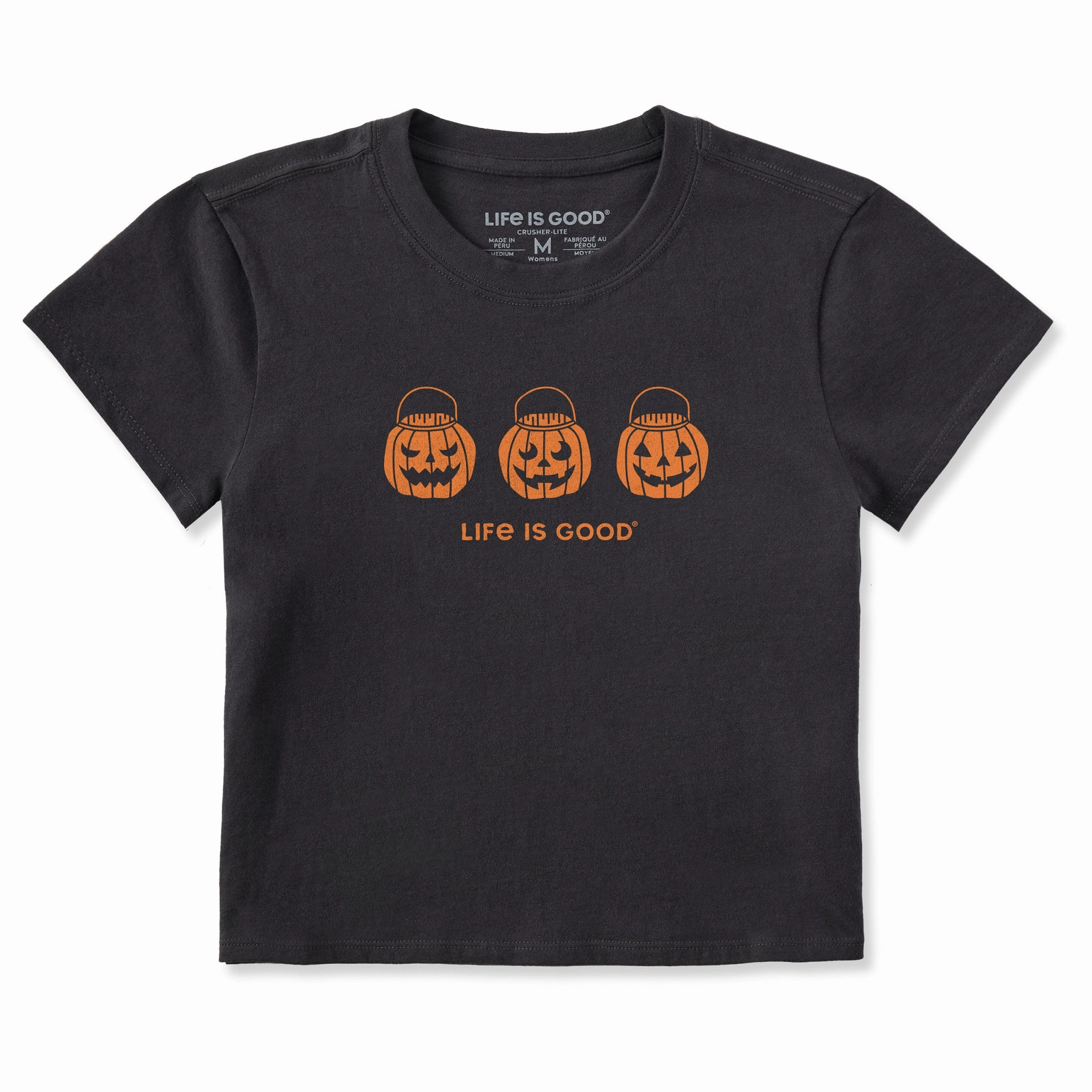 Women's Jack O Lantern Trio Crusher-LITE Shrunken Tee Chill Comfort