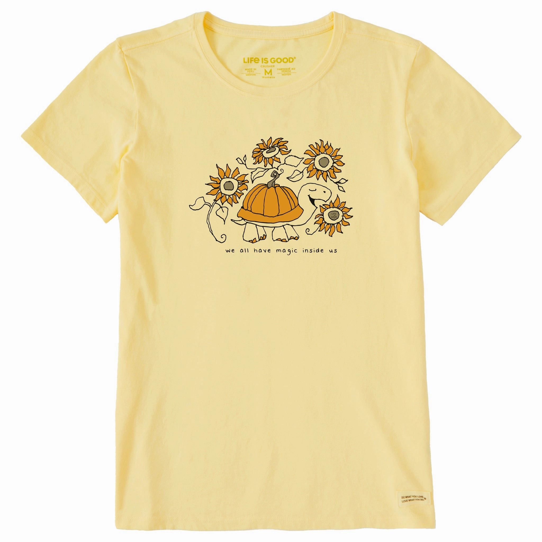 Women's Magic in All of Us Turtle Short Sleeve Crusher Tee Quick Dry Wear