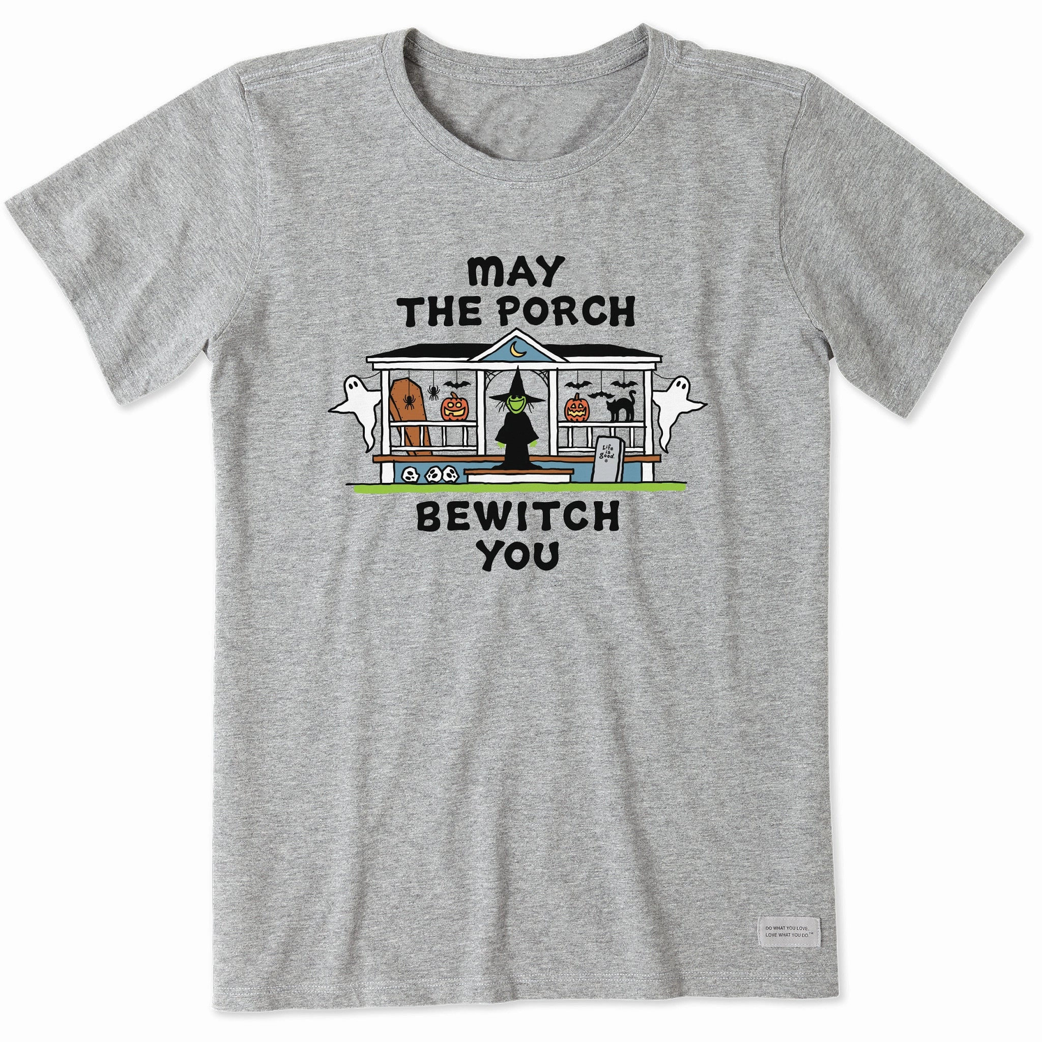 Women's May the Porch Bewitch You Short Sleeve Crusher Tee Men's