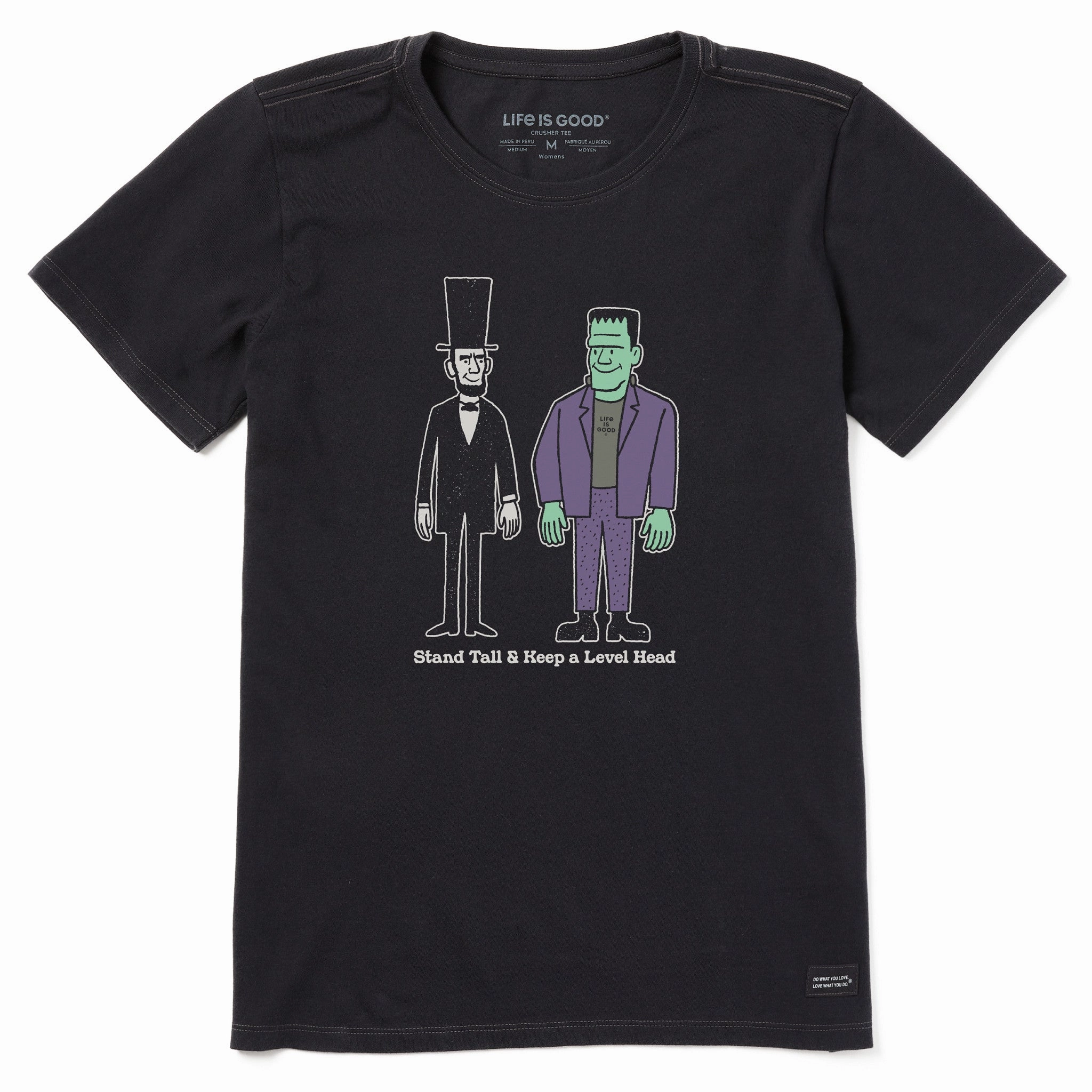 Fit for Everyone Women's Stand Tall Level Head Short Sleeve Crusher Tee