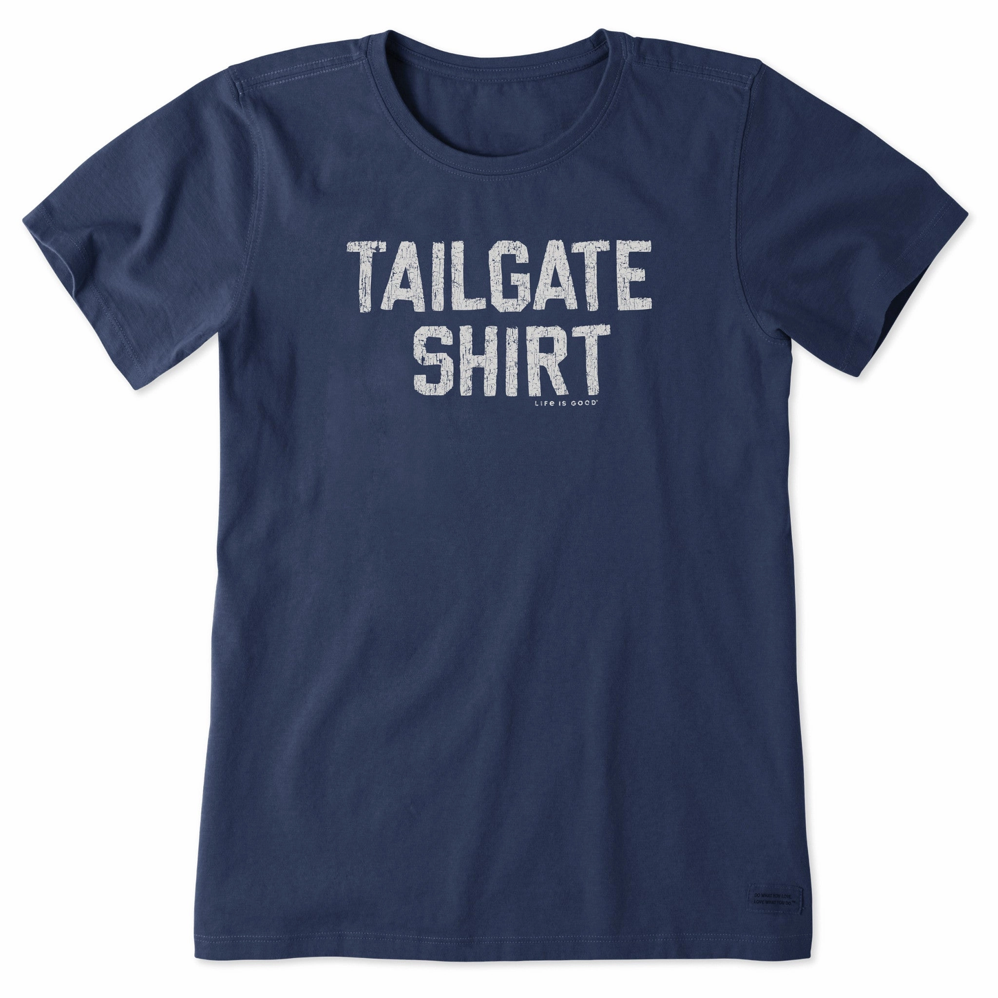 Women's Tailgate Shirt Short Sleeve Tee Comfort Design Fit Layering Essential