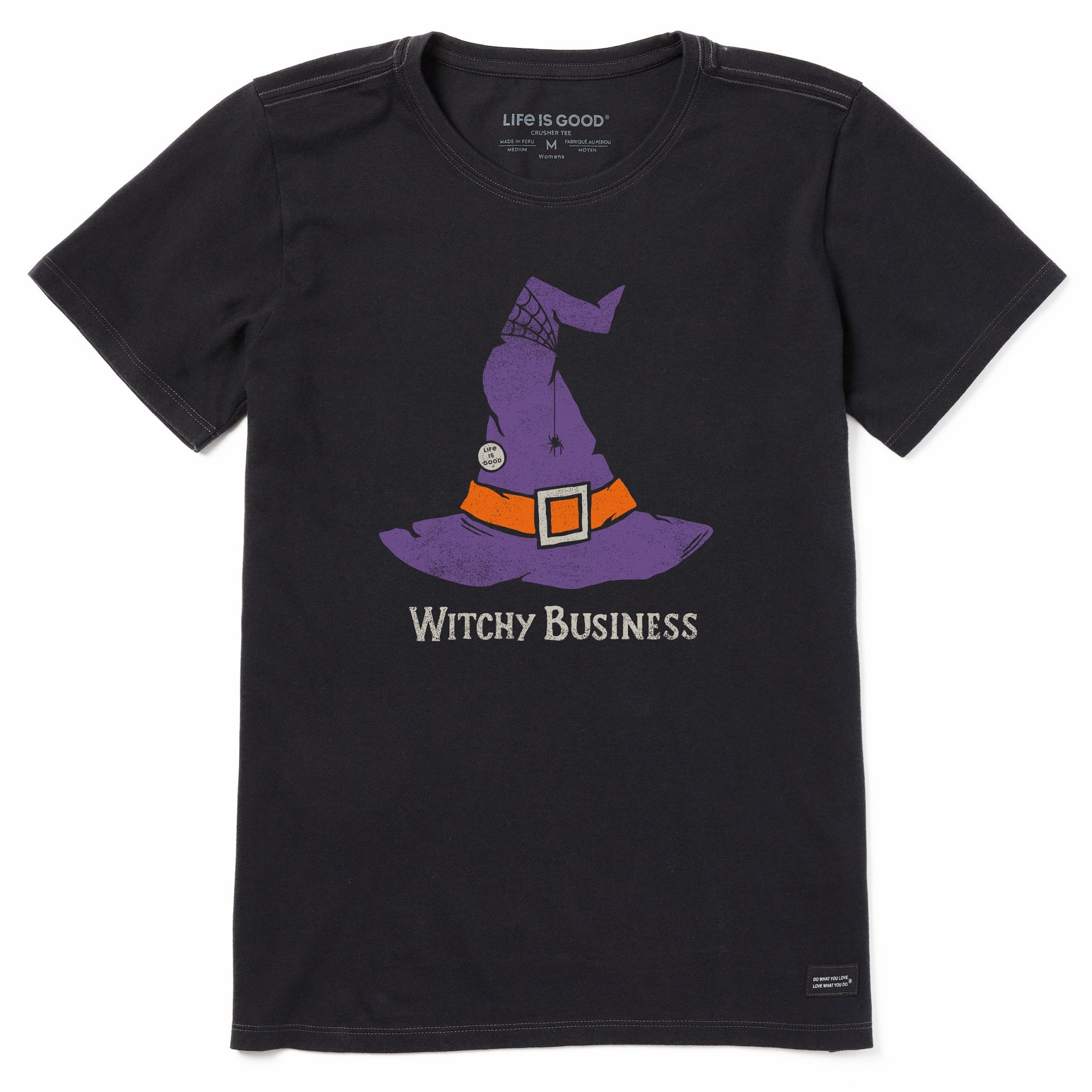 Urban Fashion Look Urban Style Women's Witchy Business Short Sleeve Crusher Tee