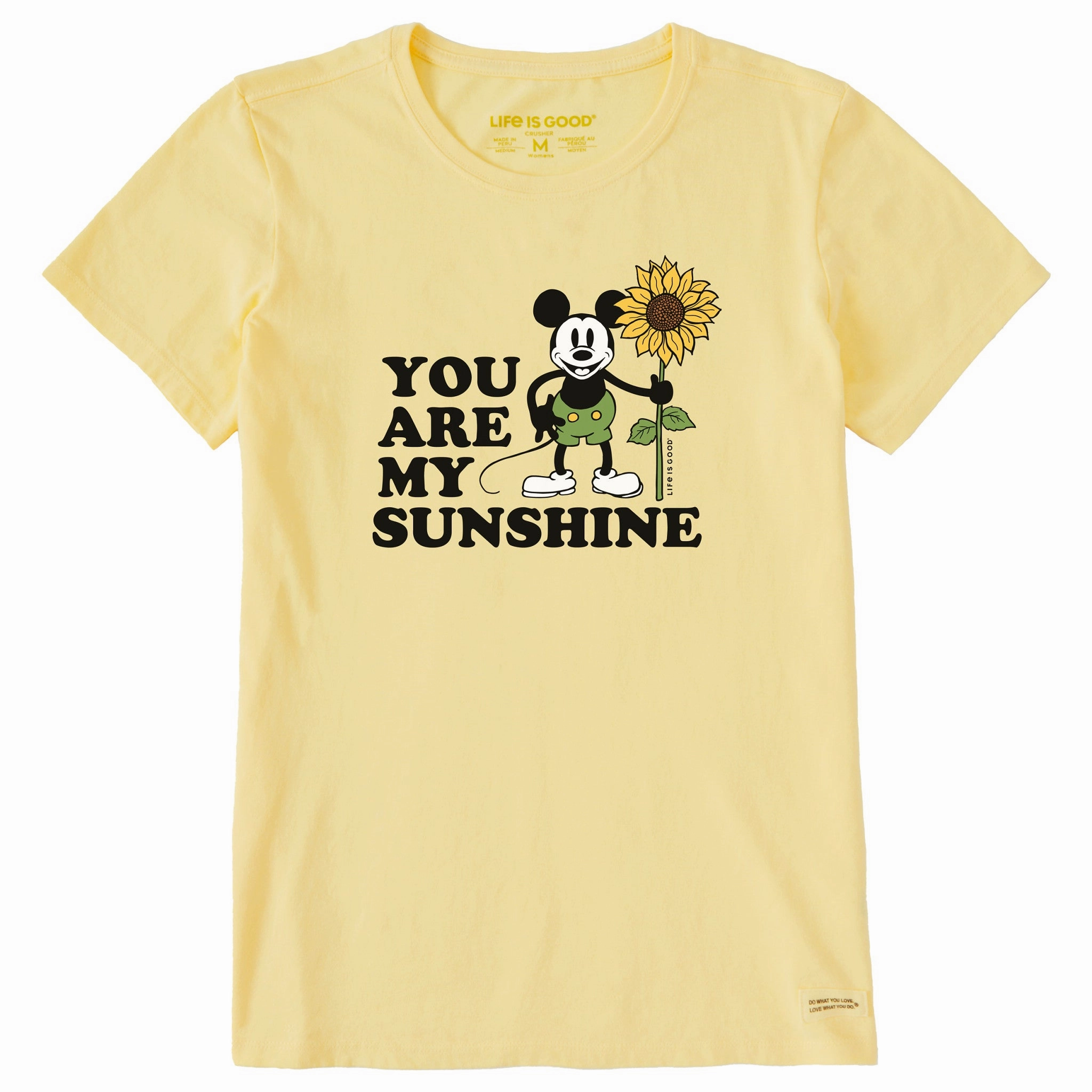 Casual Vibe Wear Women's You Are My Sunshine Willie Short Sleeve Tee