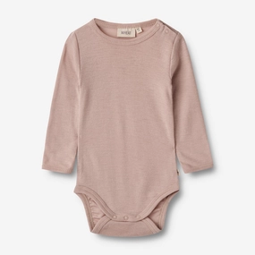 Unstructured Fit Subtle Details Wool Body L/S Lucca - dry rose
