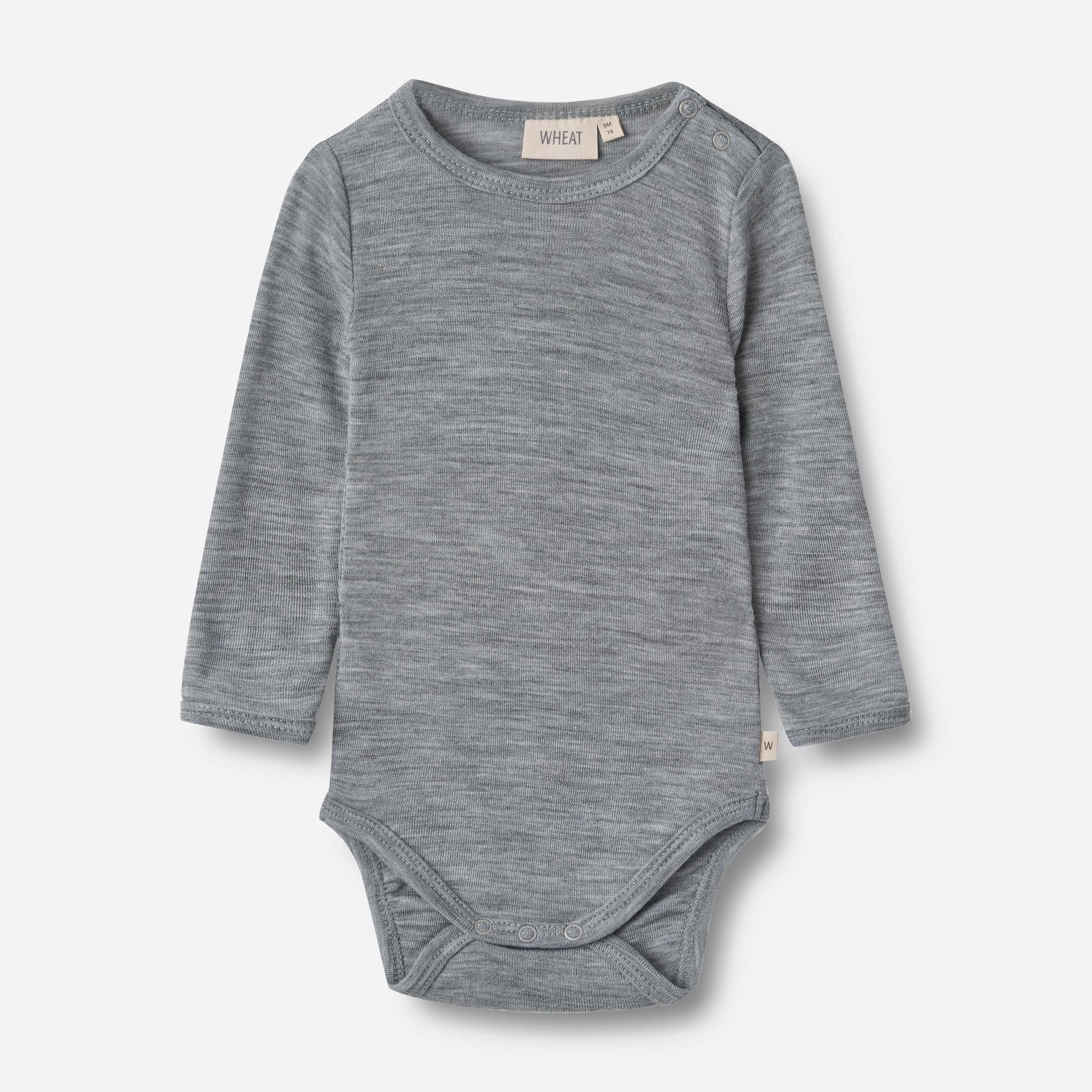 Autumn favorite DoubleLayered Hem Technology Wool Body L/S Lucca - melange grey