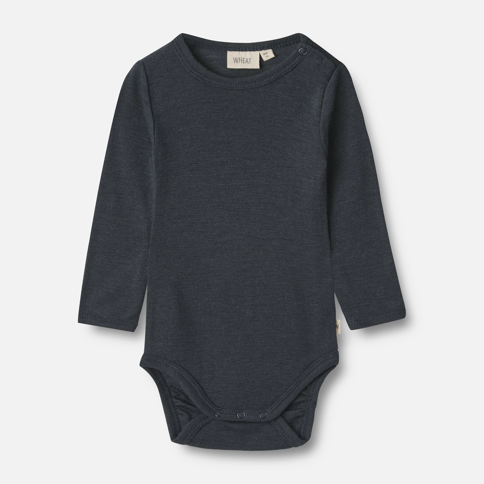 AntiPilling Treatment Wool Body L/S Lucca - navy