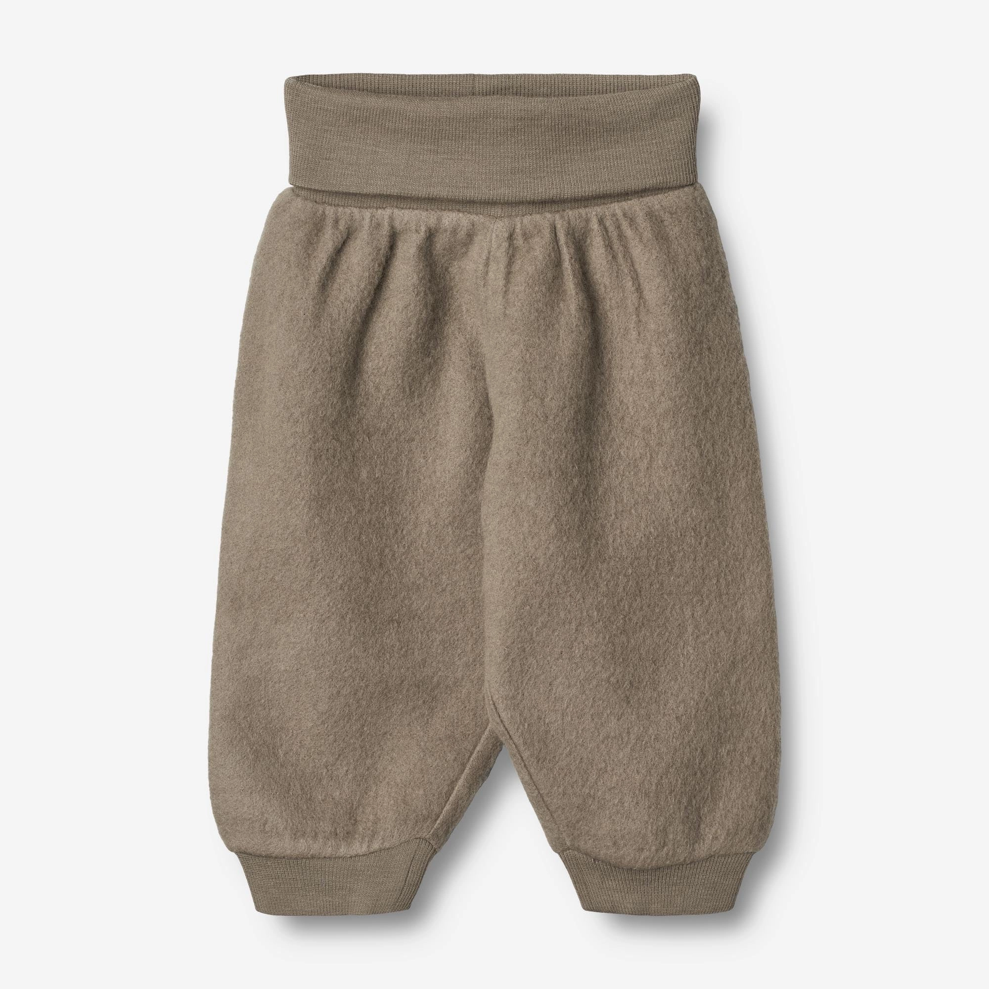 Work Day Wool Fleece Trousers | Baby - grey stone