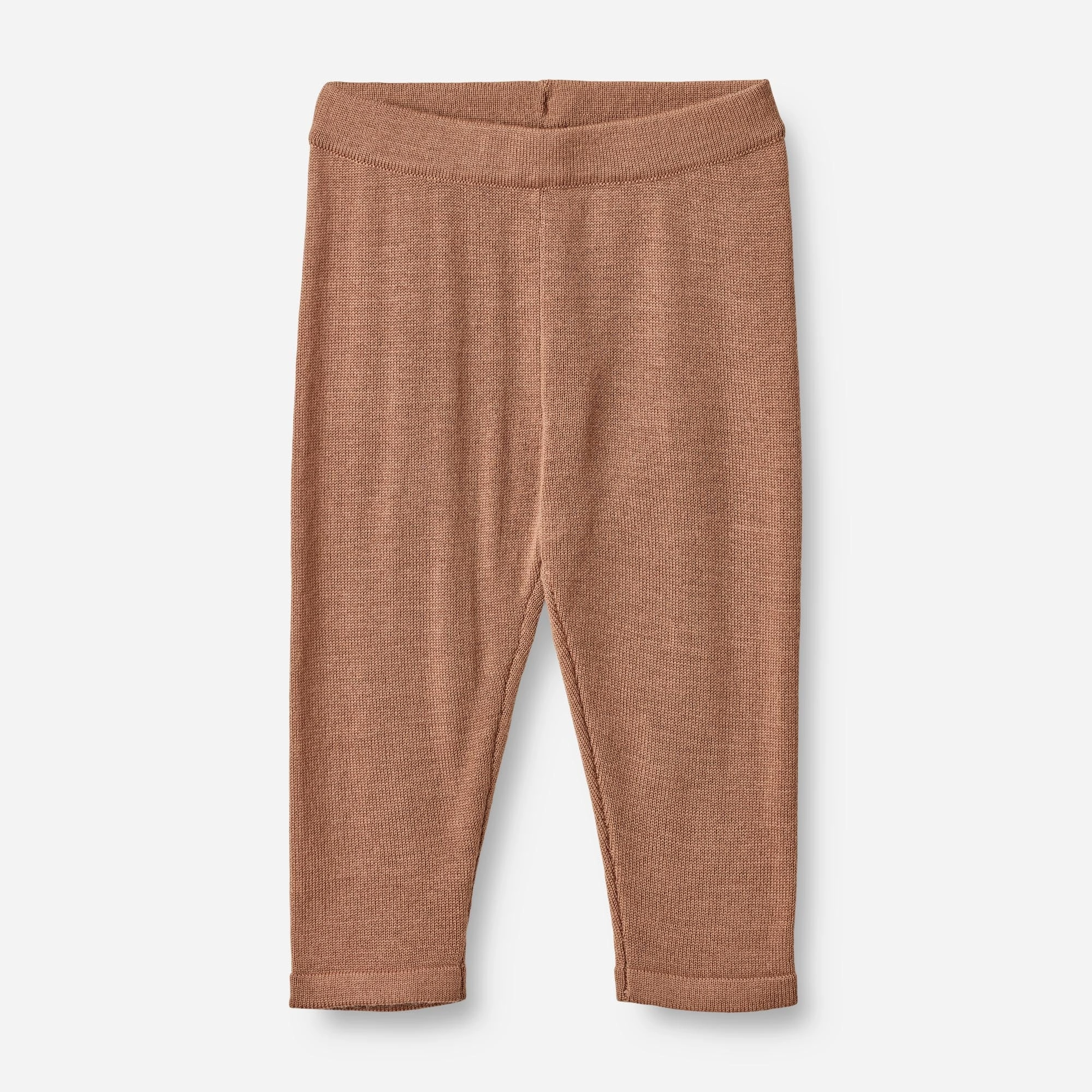 Wool Knit Trousers Neel | Baby - berry dust Hypoallergenic Yarn