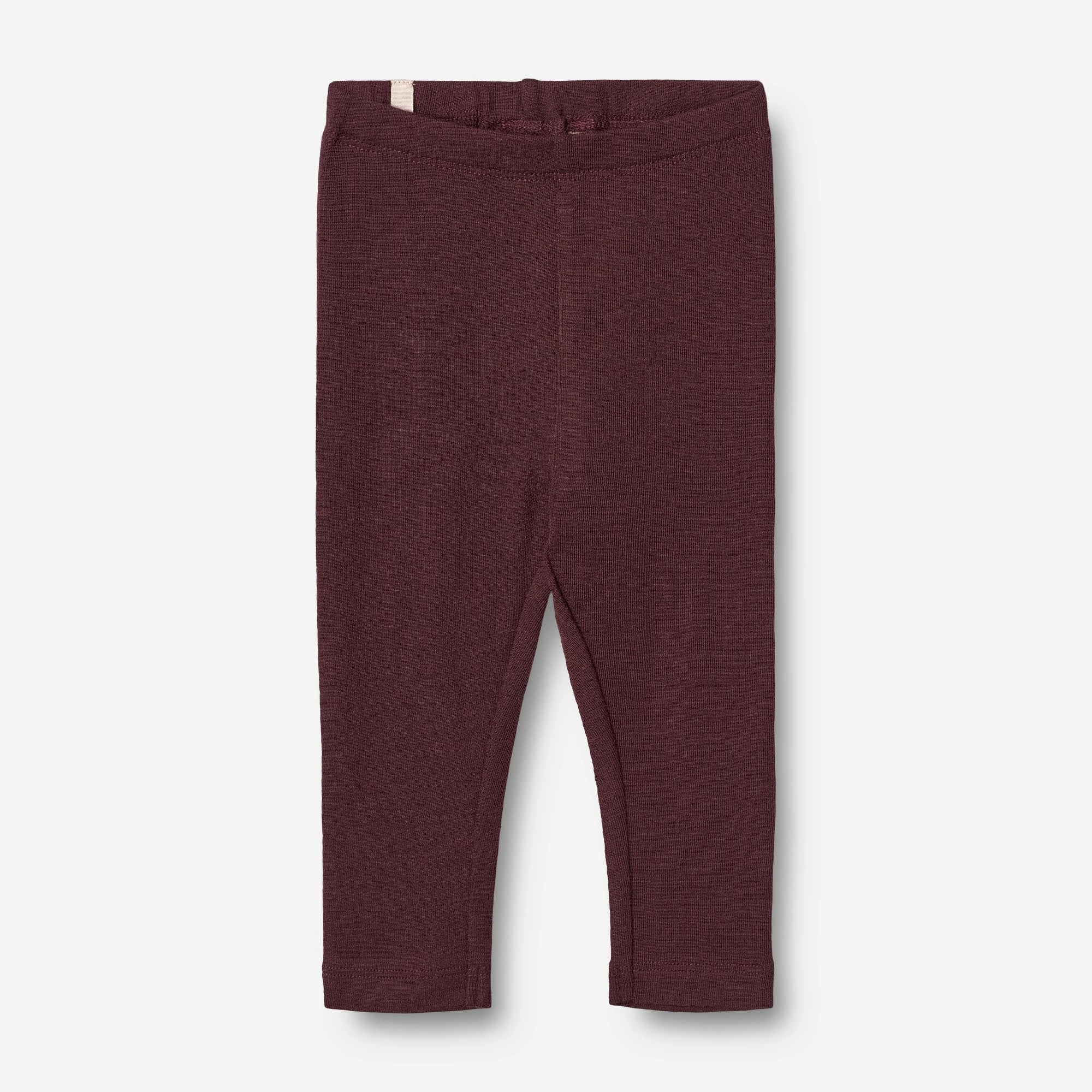 Street Comfort Wool Leggings | Baby - aubergine