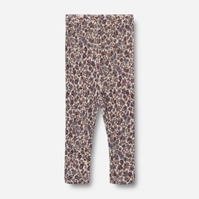 Wool Leggings | Baby - purple flowers Just Right