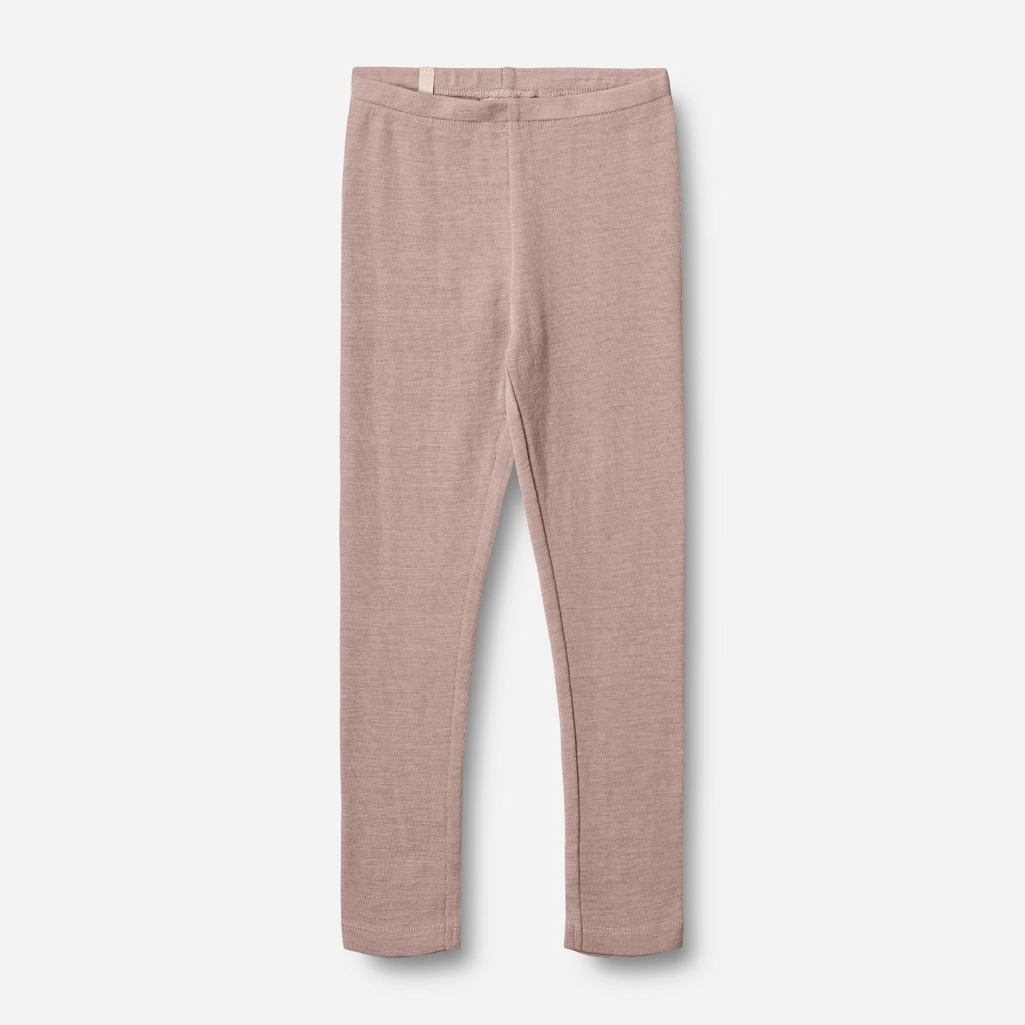 Classic Appeal Wool Leggings - dark powder