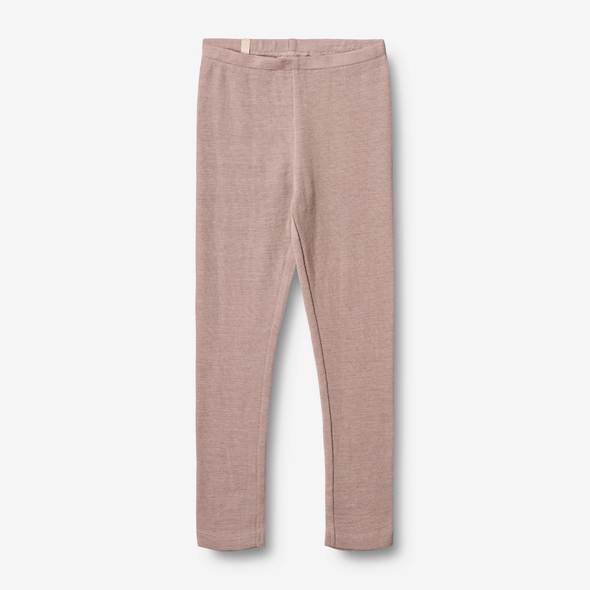 Wool Leggings - dark powder MoistureWicking Technology Elastic Edging