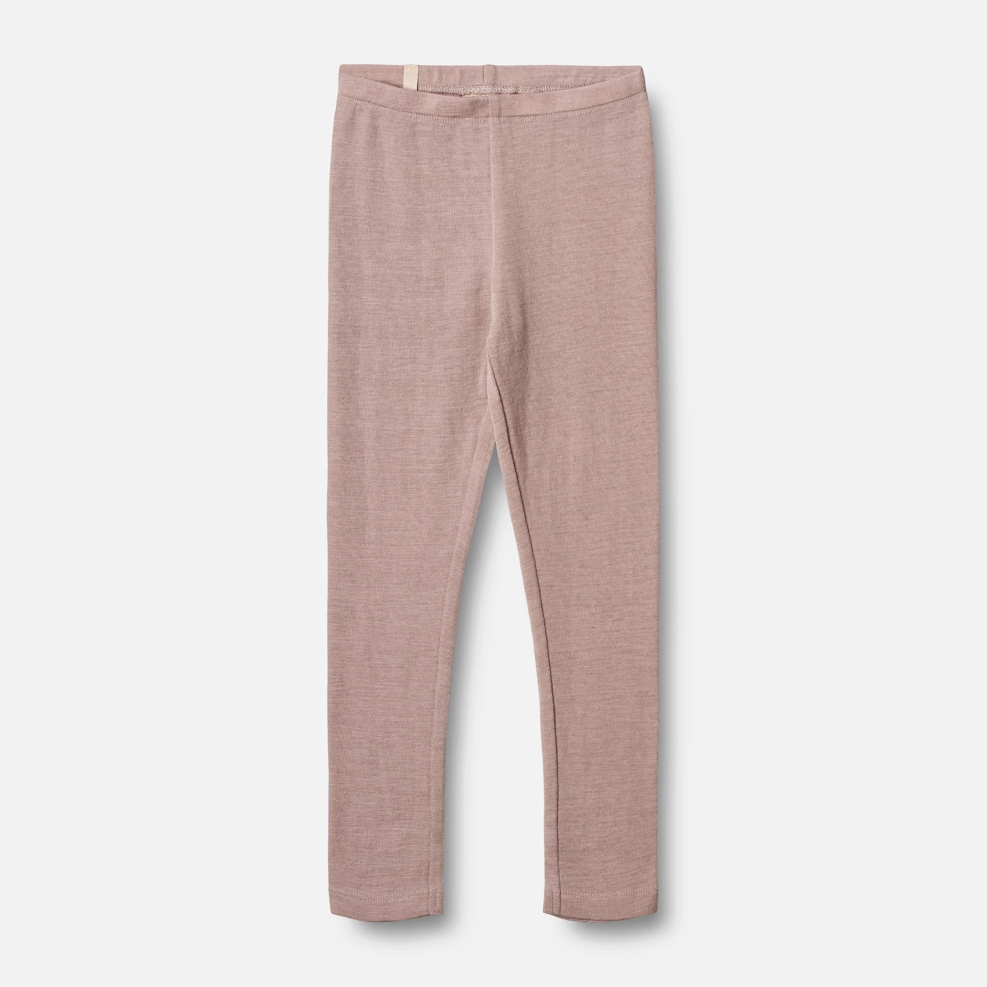 NonRestrictive Cut All Day Wear Wool Leggings - dark powder