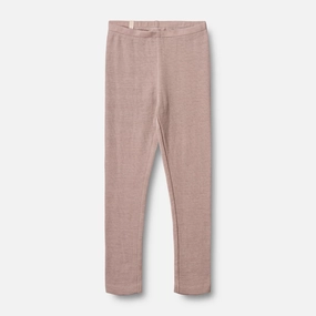 Wool Leggings - dark powder MoistureWicking Technology Elastic Edging