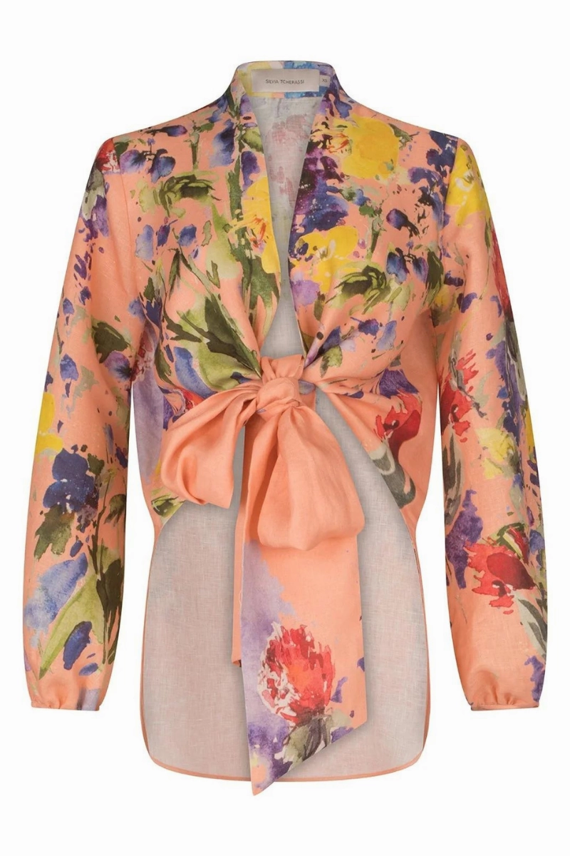 Floral Blouse Hypoallergenic Lining