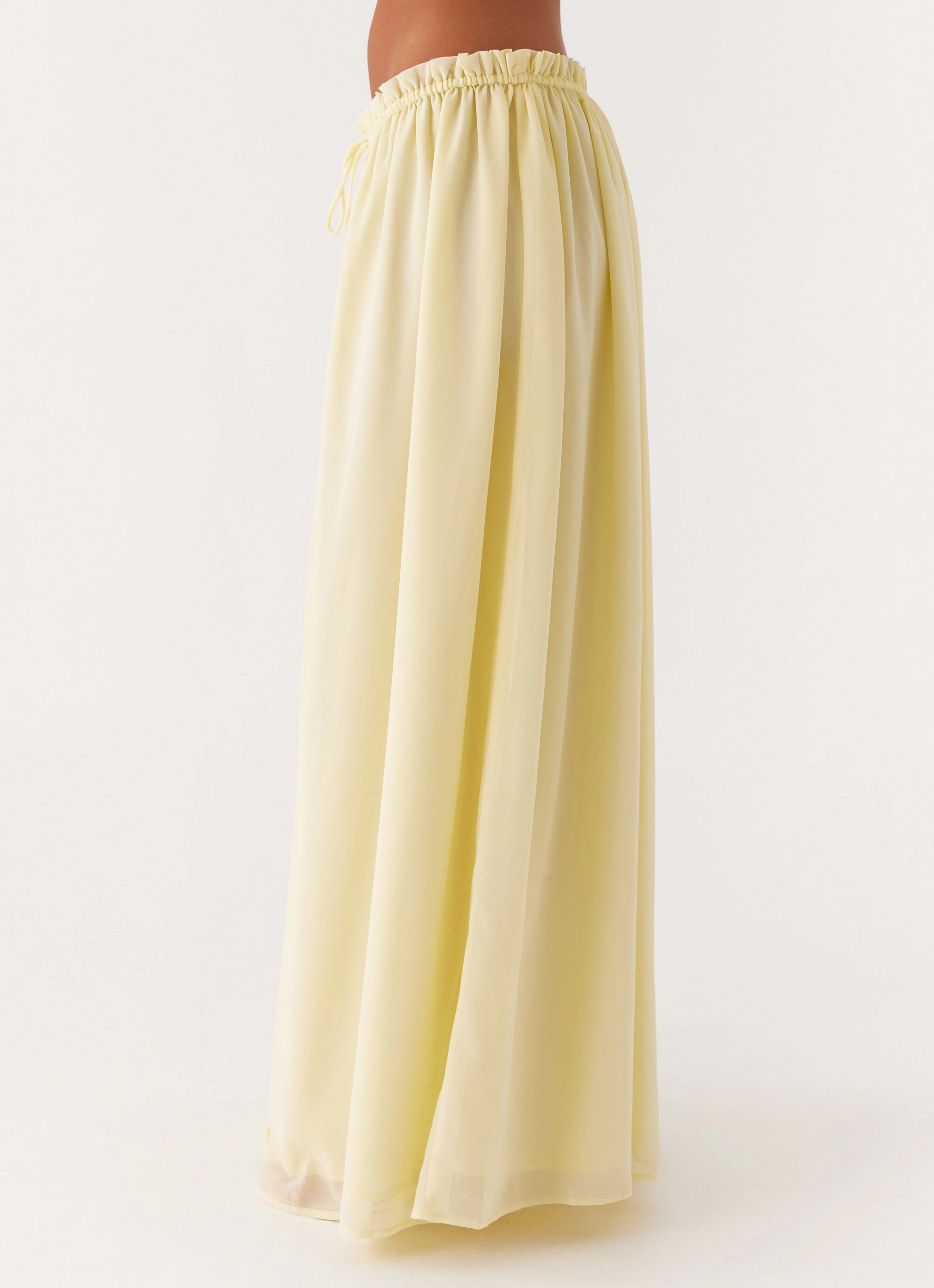 Zaya Maxi Skirt - Yellow Day To Night