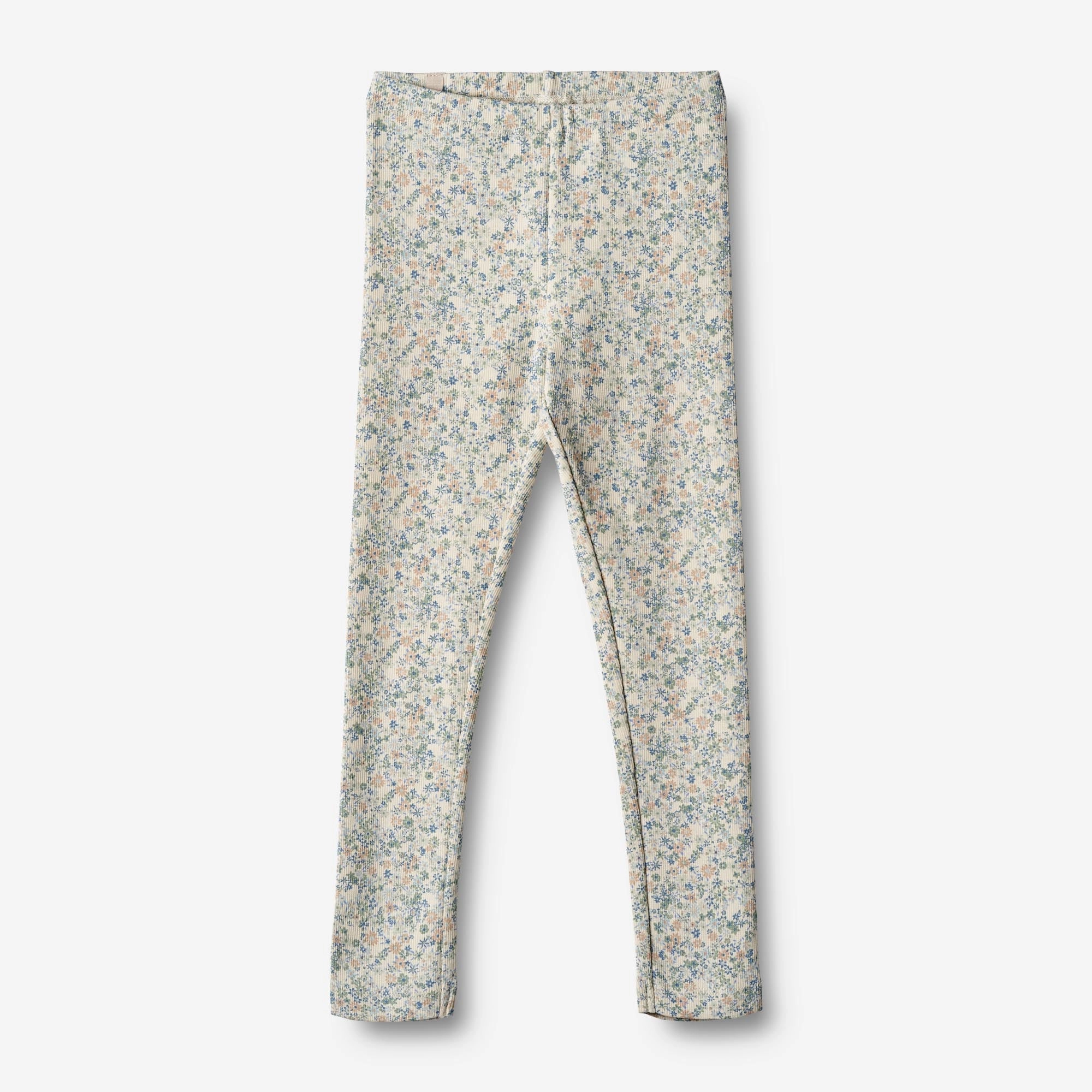 Eco Shopper Evening Walk Comfort and Flexibility Leggings Jules - sandshell mini flowers