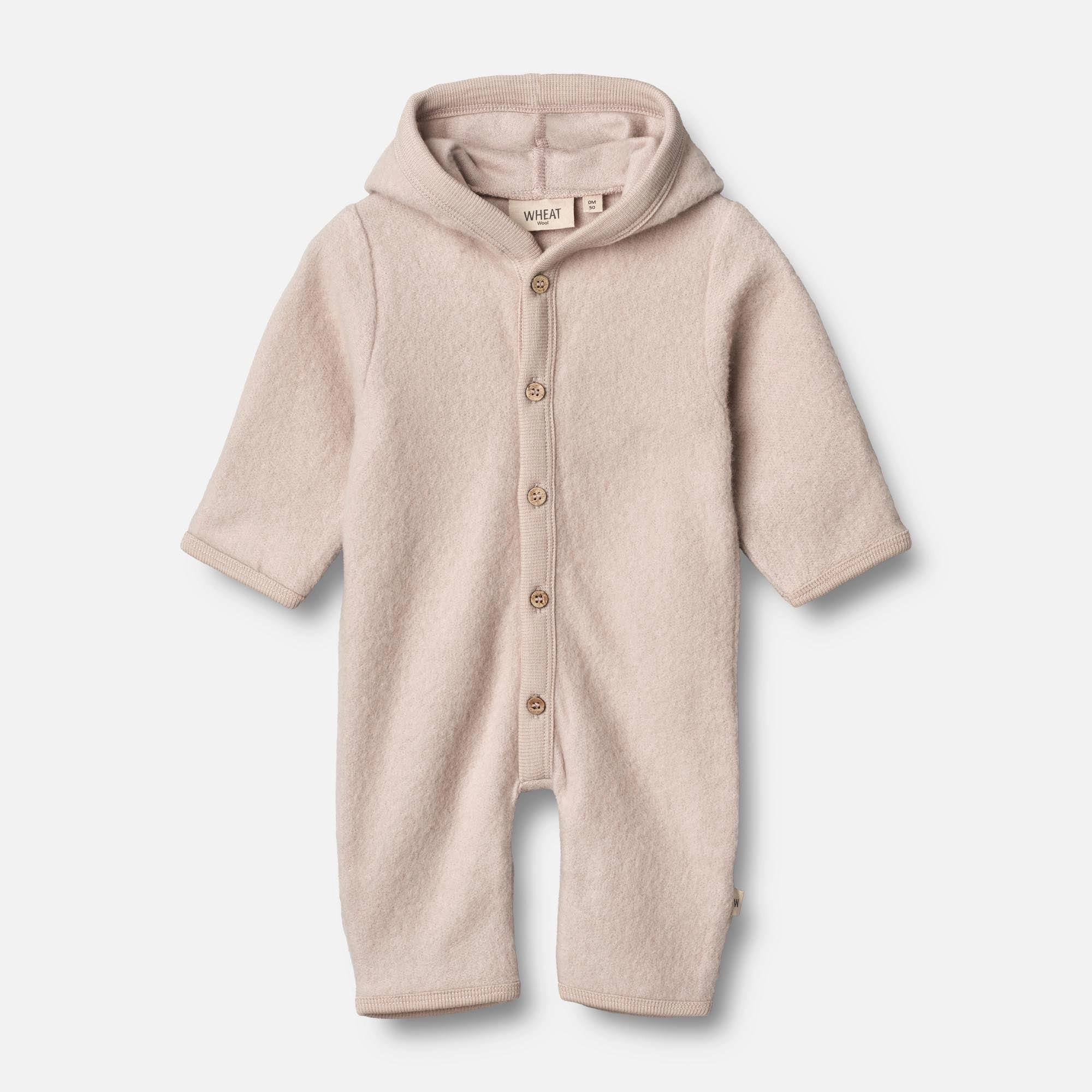 Wool Fleece Suit Ata | Baby - pale lilac Relaxed Comforted